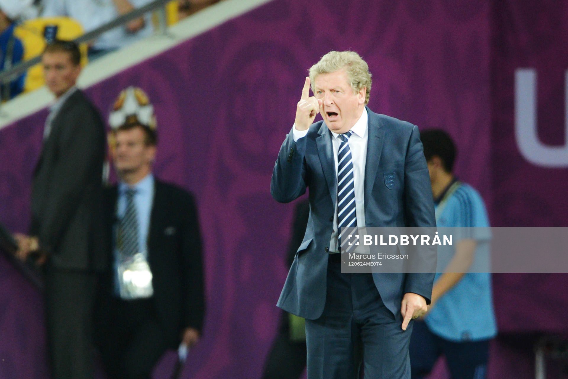 Roy Hodgson, förbundskapten, England
