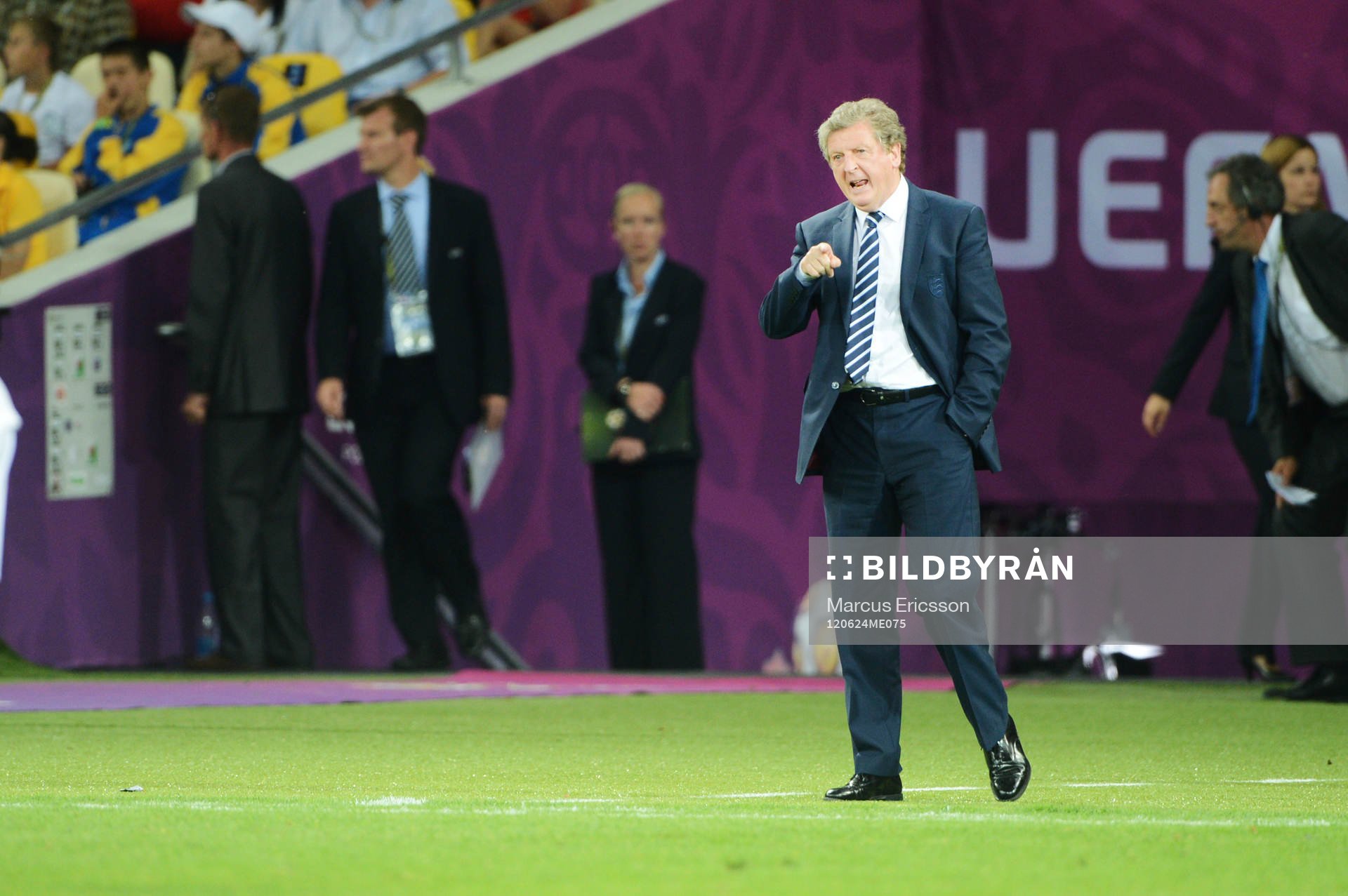 Roy Hodgson, förbundskapten, England
