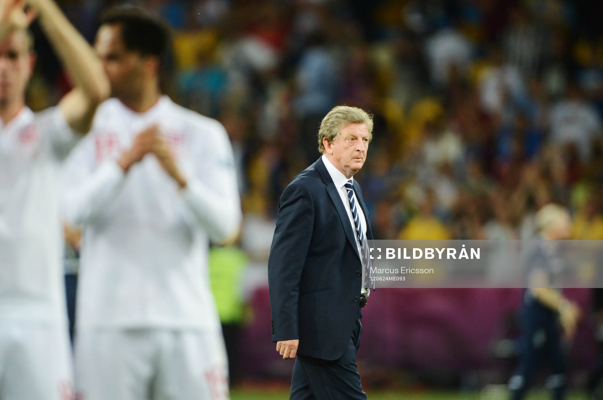 Roy Hodgson, förbundskapten, England, depp