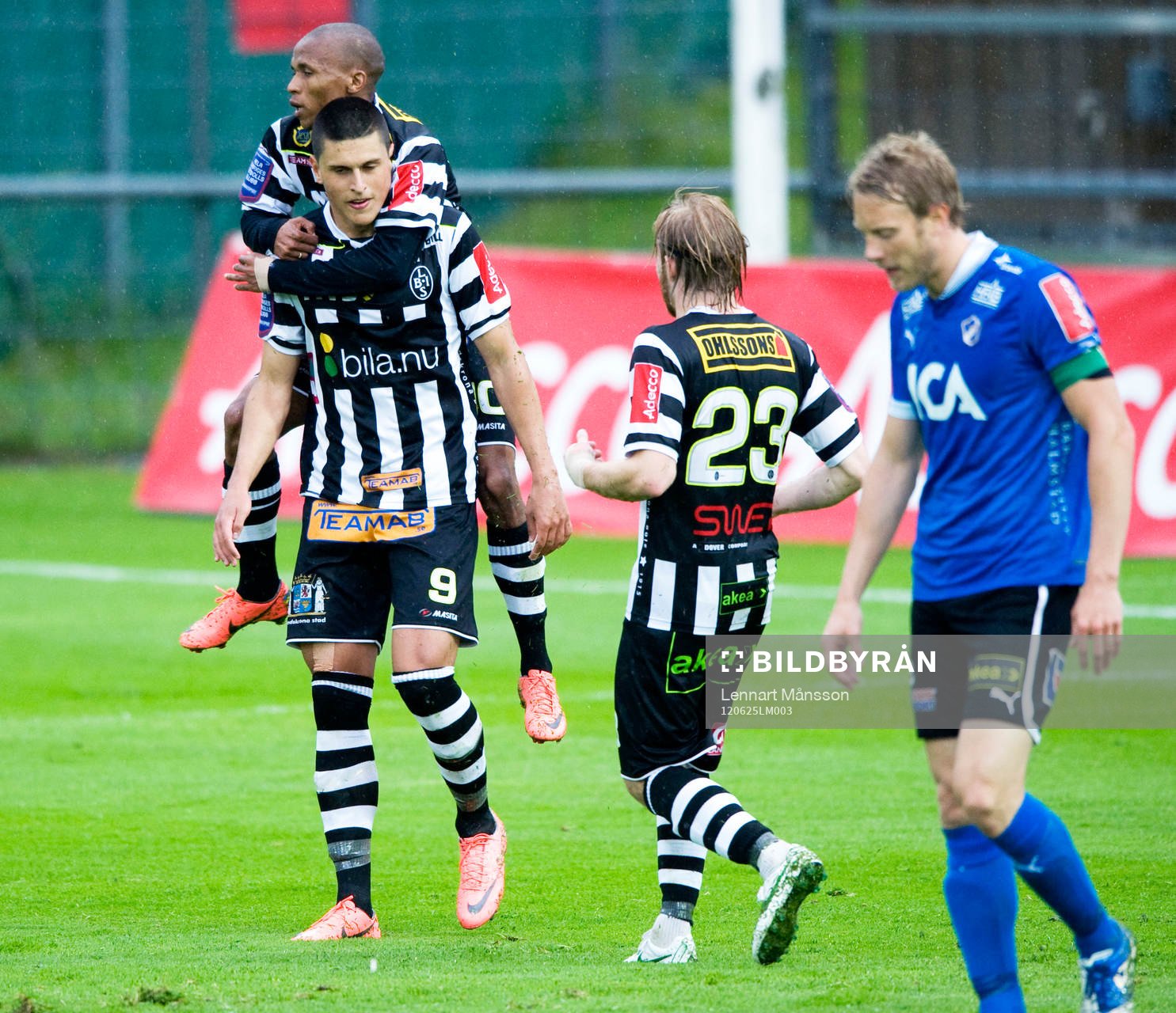 2-2 Luka Mijaljevic, Landskrona, som även gjorde BoIS