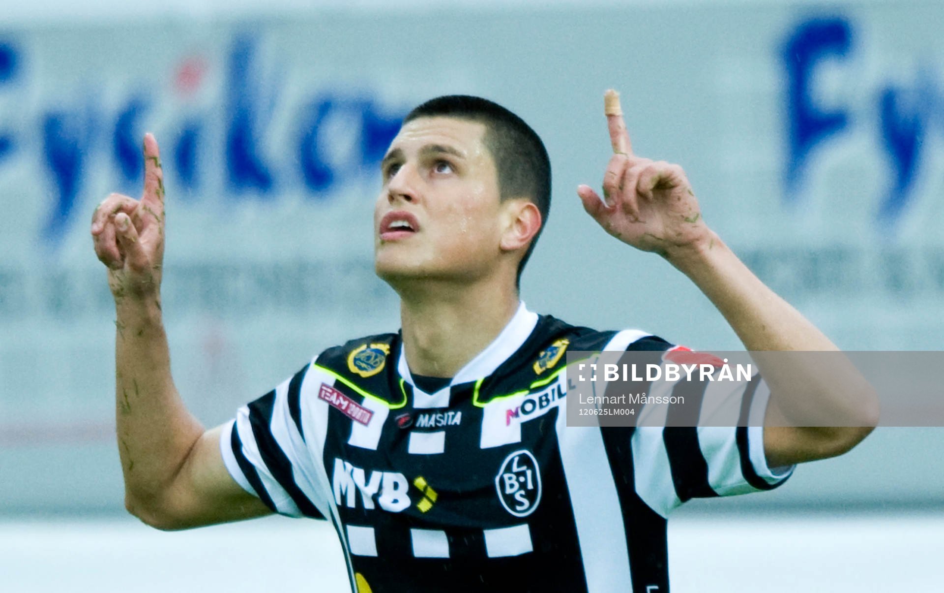 1-1 Luka Mijaljevic, Landskrona, som även gjorde BoIS