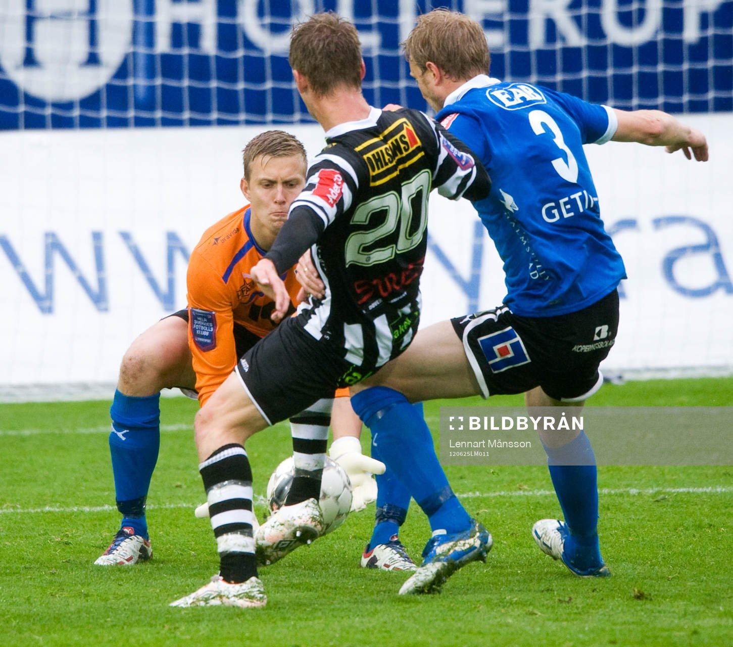 Karl-Johan Johnsson och Johnny Lundberg, Halmstad stoppar