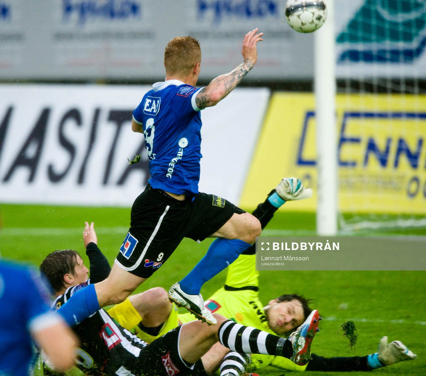 Gudjon Baldvinsson, Halmstad nära överlista Niklas