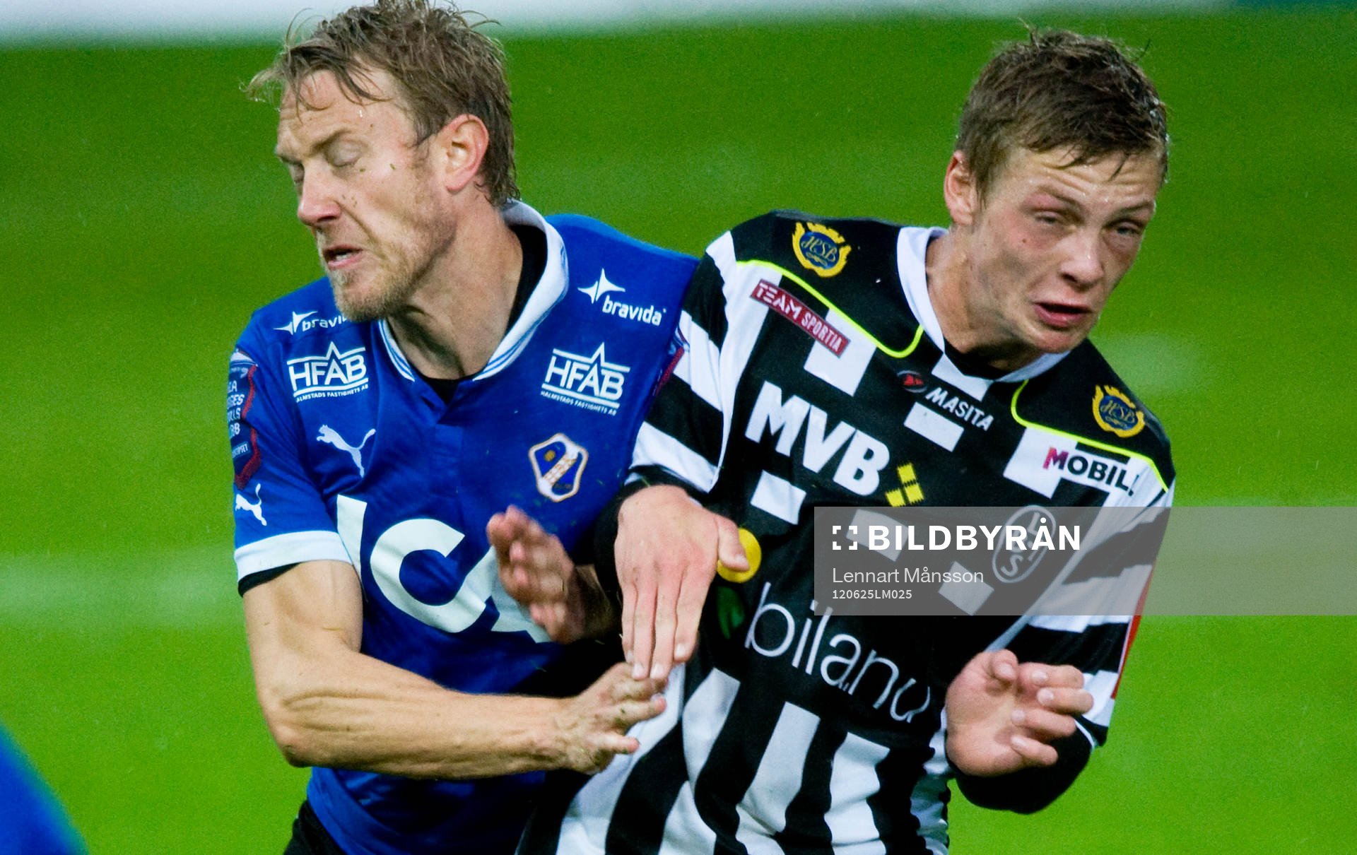 Bröderna Johnny Lundberg, Halmstad och Robin Eliasson