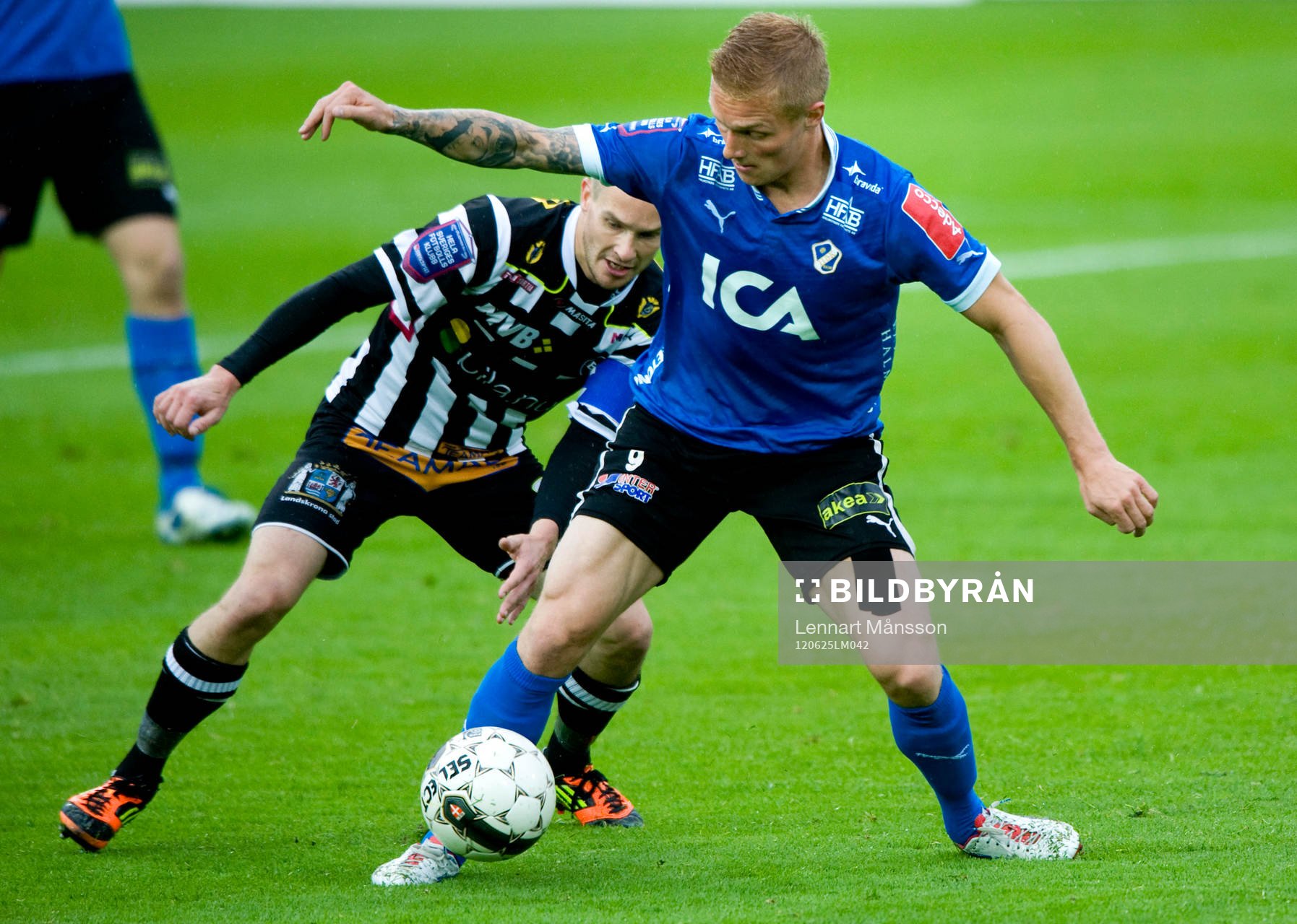 Gudjon Baldvinsson, Halmstad och Fredrik Svanbäck,