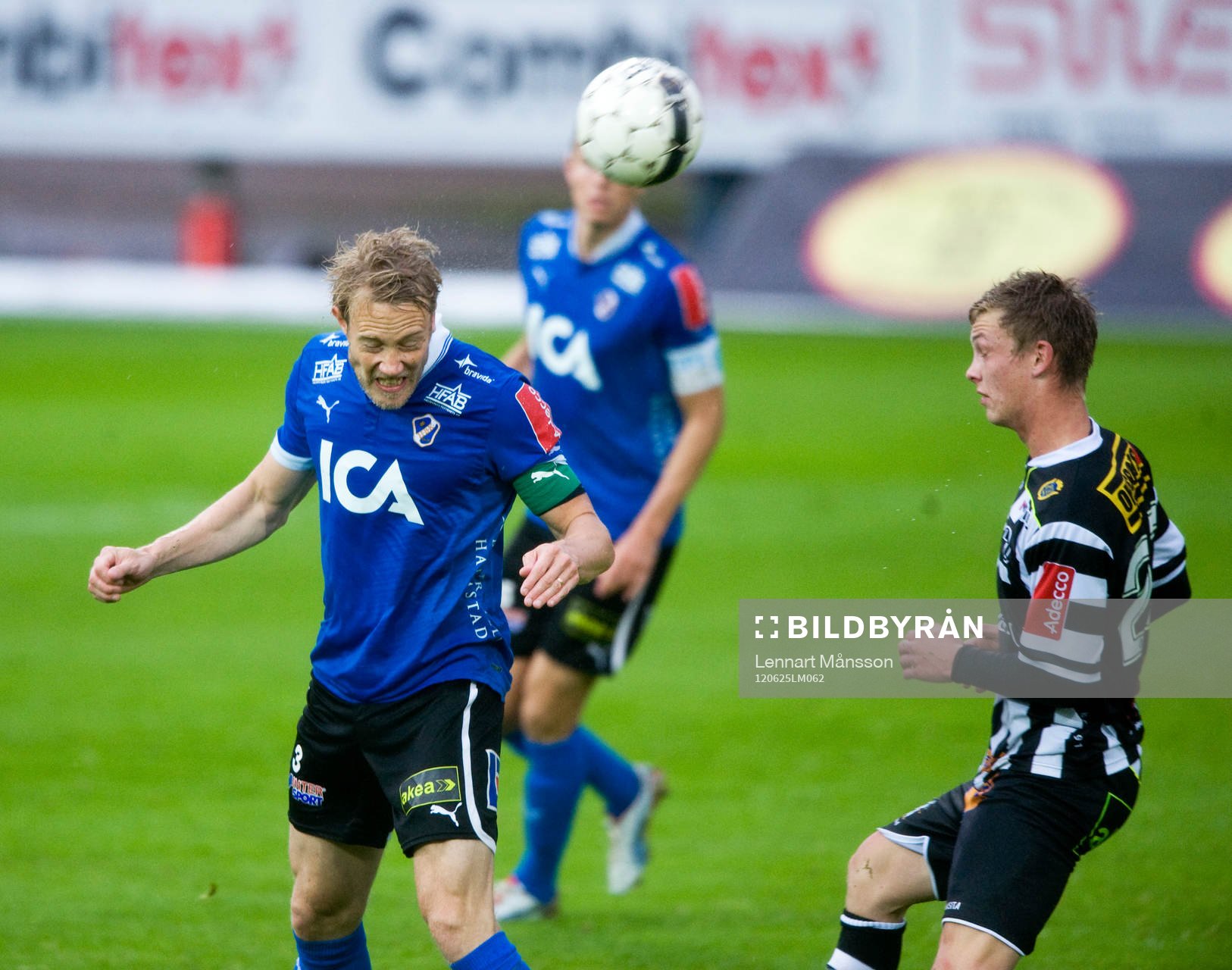 Johnny Lundberg, Halmstad och Robin Eliasson Hofsö,
