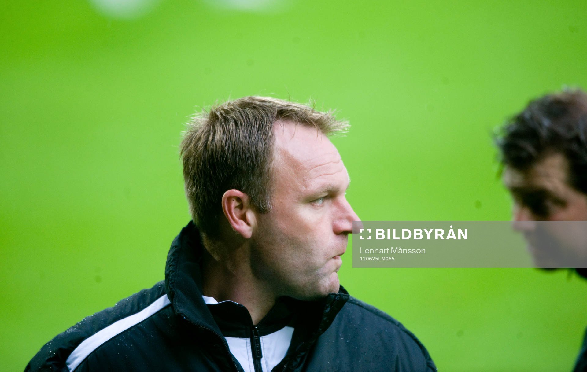 Torbjörn Arvidsson och Jens Gustafsson, tränare, Halmstad