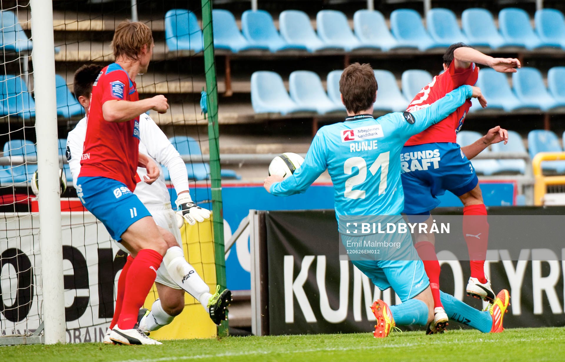 Loret Sadiku, Helsingborg gör 1-0