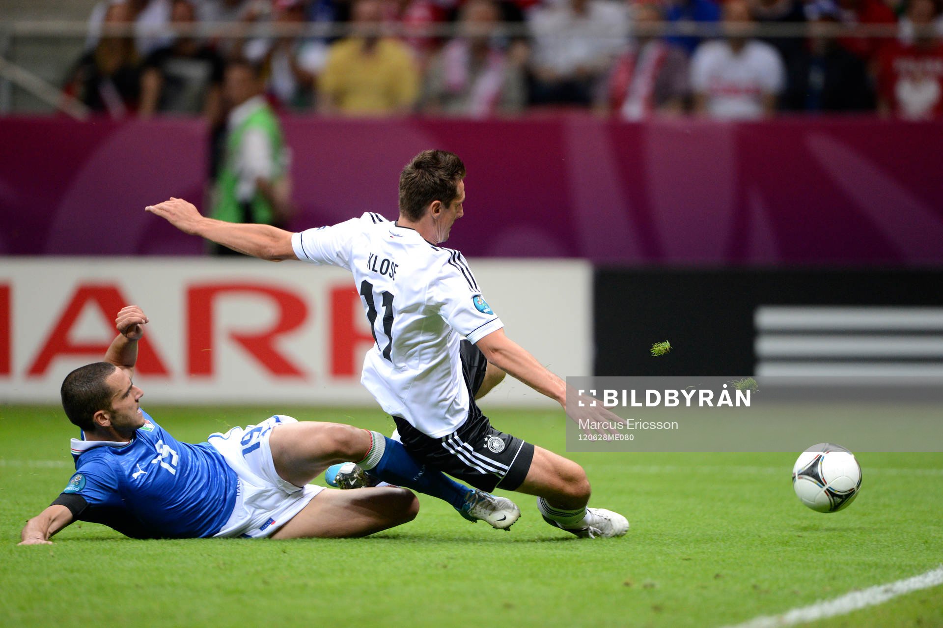 Leonardo Bonucci, Italien och Miroslav Klose, Tyskland