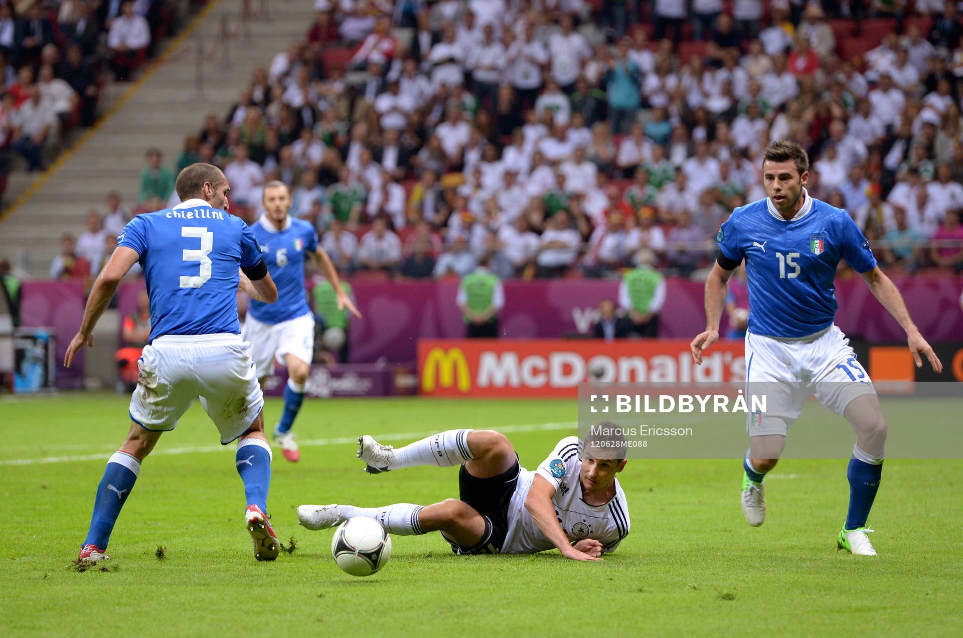 Miroslav Klose, Tyskland, Andrea Barzagli, Italien