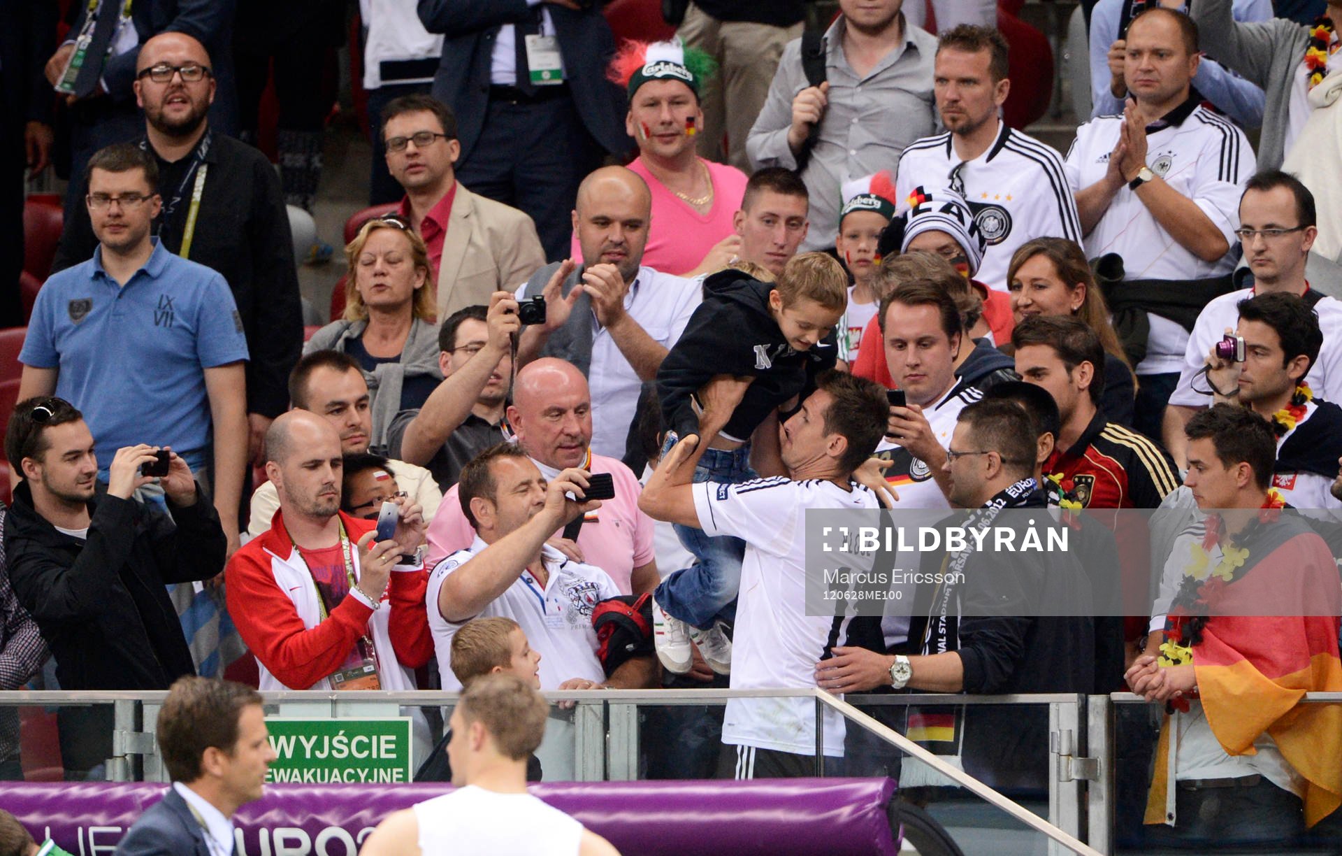 Miroslav Klose, Tyskland hämtar sin son på läktaren