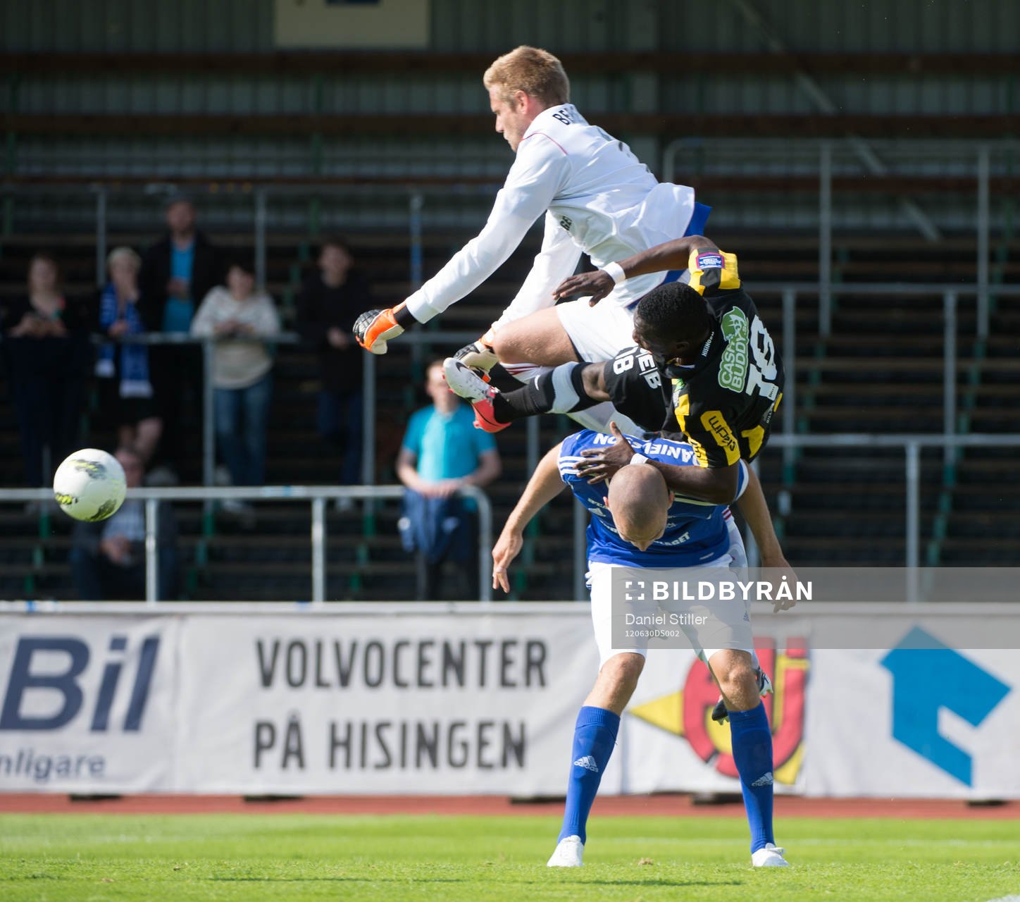 Oscar Berglund, målvakt, Marcus Danielson, GIF Sundsvall.