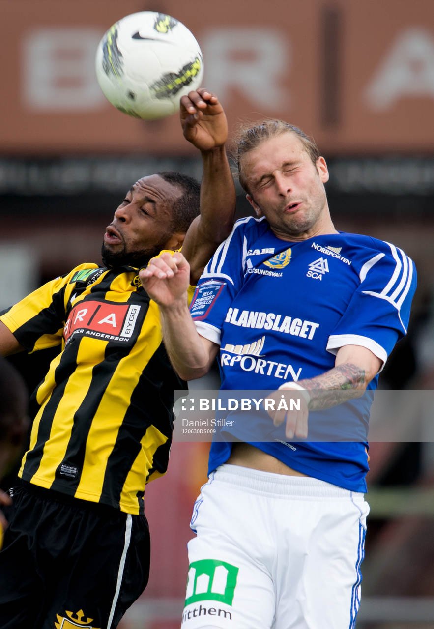 René Makondele, Häcken. Fredric Jonson, GIF Sundsvall