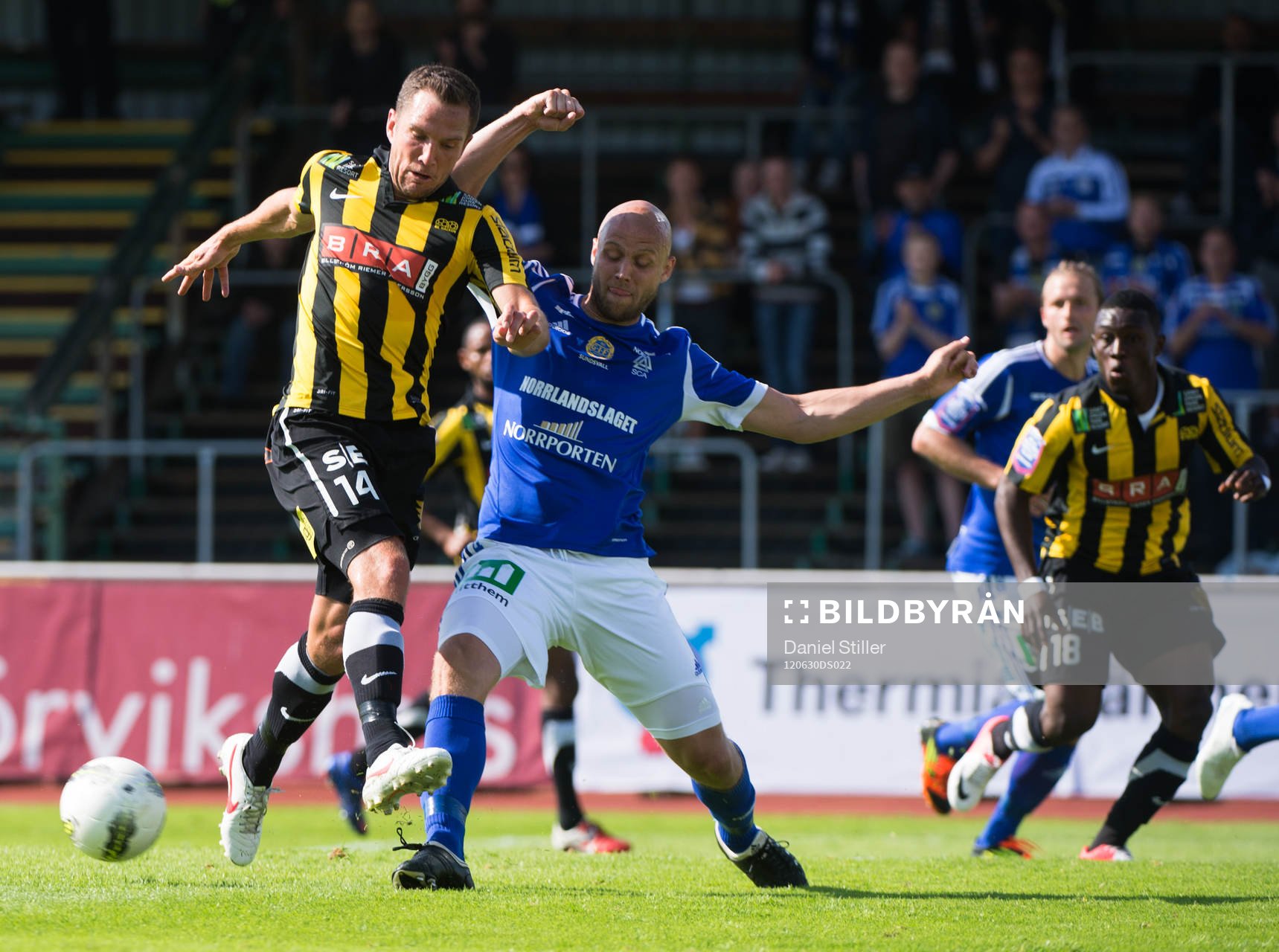 Martin Ericsson, Häcken. David Myrestam, GIF Sundsvall
