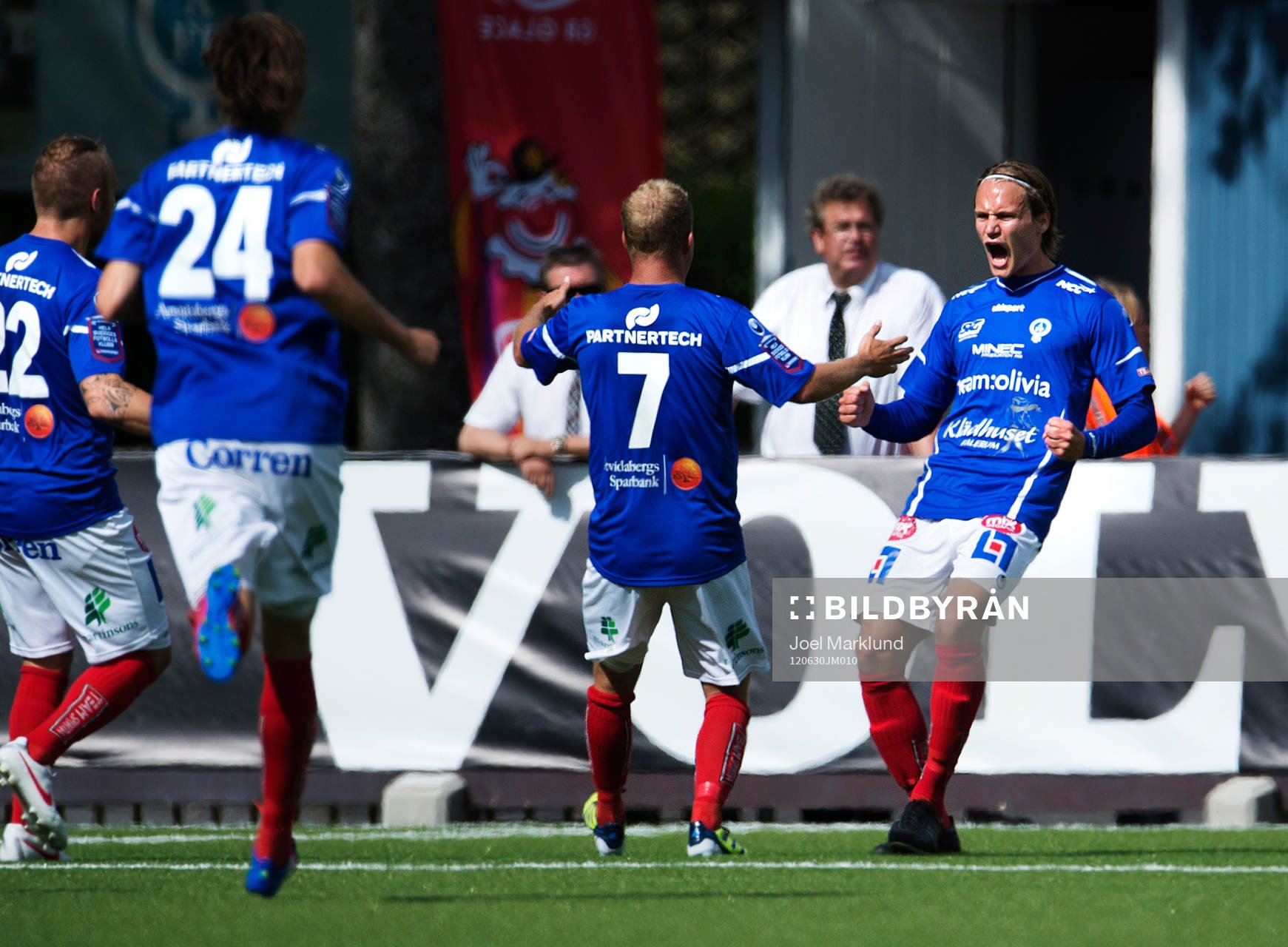 Viktor Prodell, Åtvidaberg, jublar