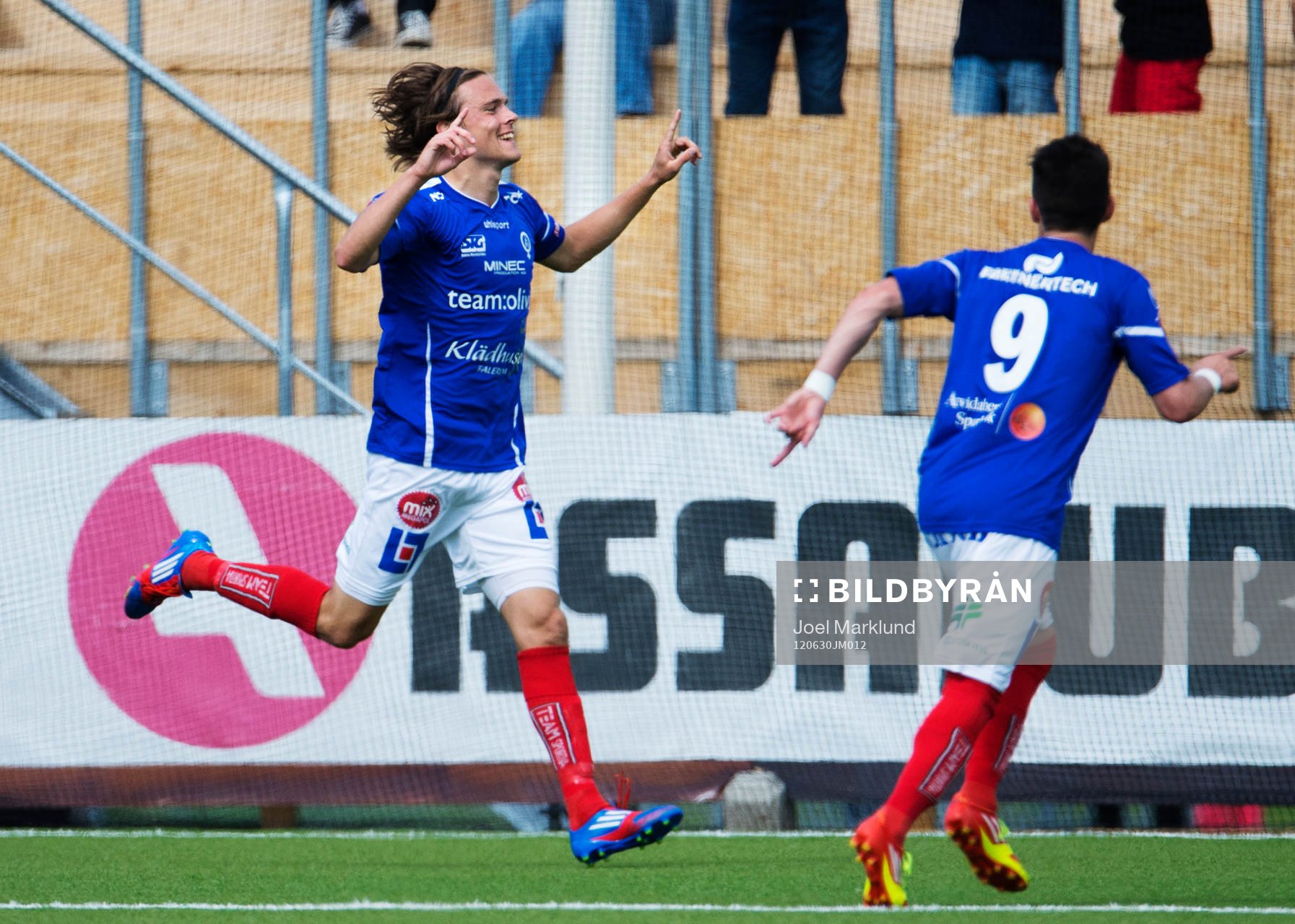 Tom Pettersson, Åtvidaberg, jublar