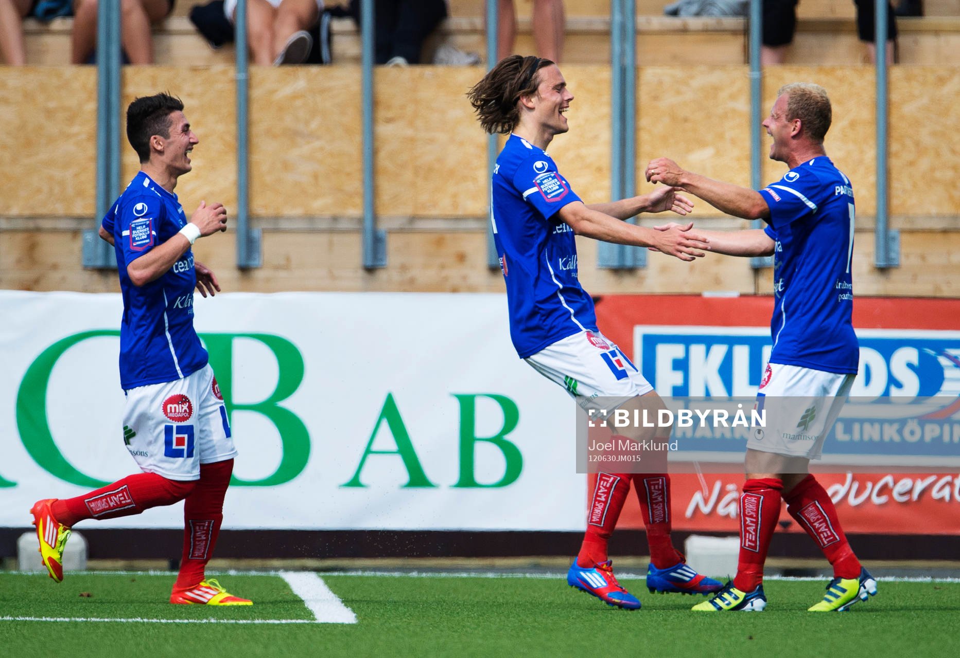 Tom Pettersson, Åtvidaberg, jublar