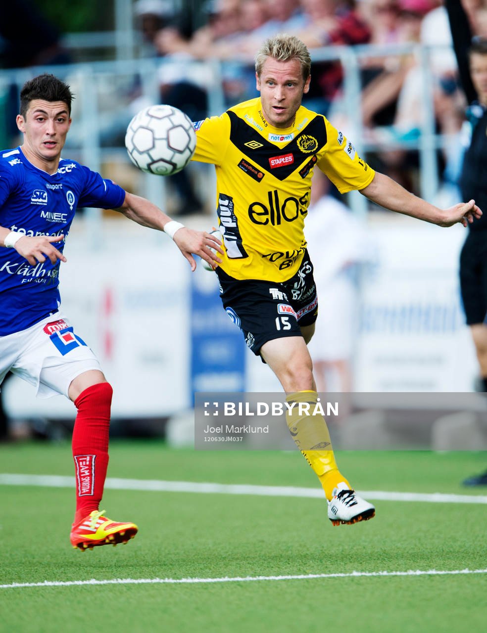 Amir Suljic, Åtvidaberg, och Andreas Klarström, Elfsborg,
