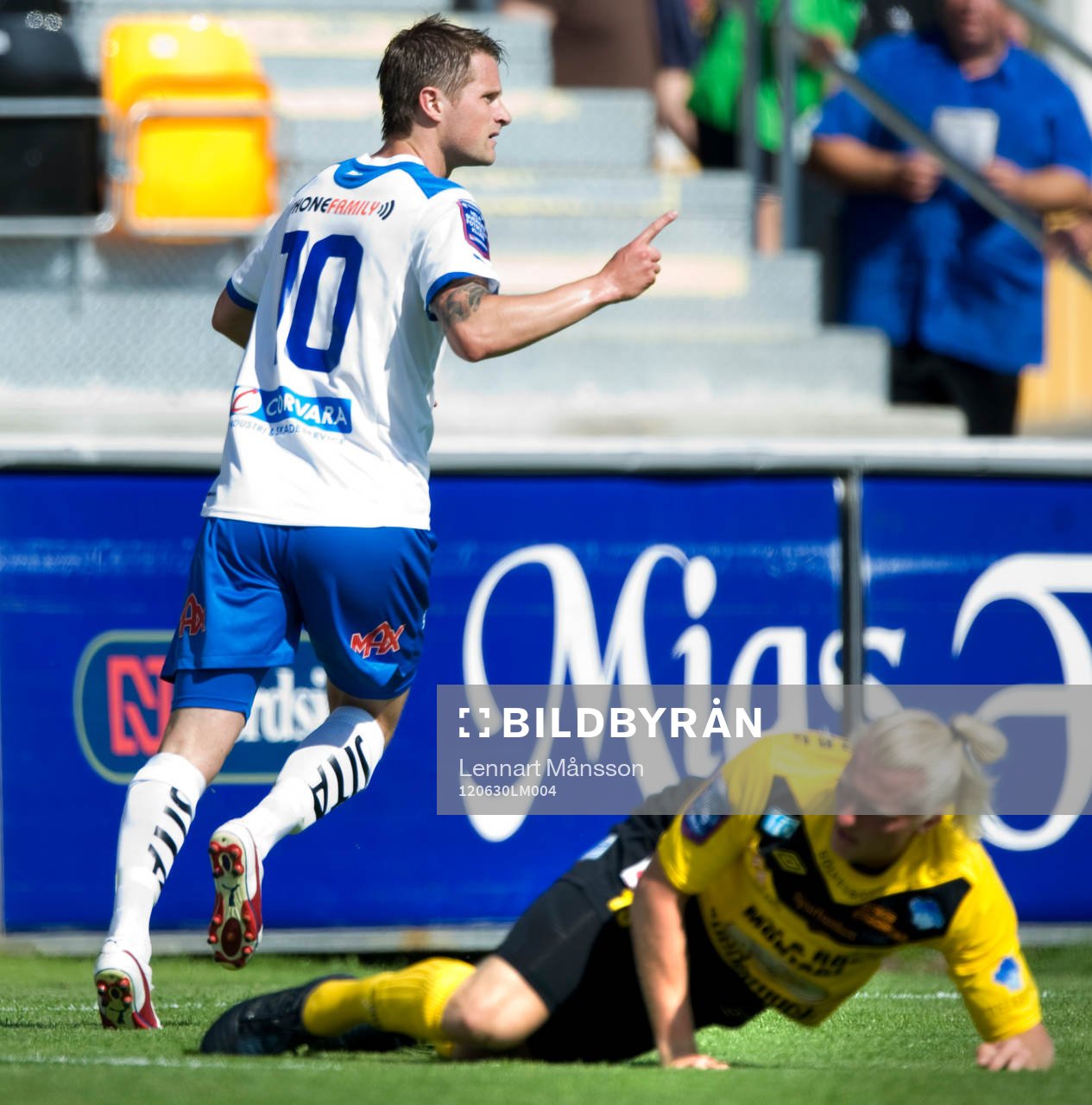 0-1, Gunnar Heidar Thorvaldsson, Norrköping, Robin