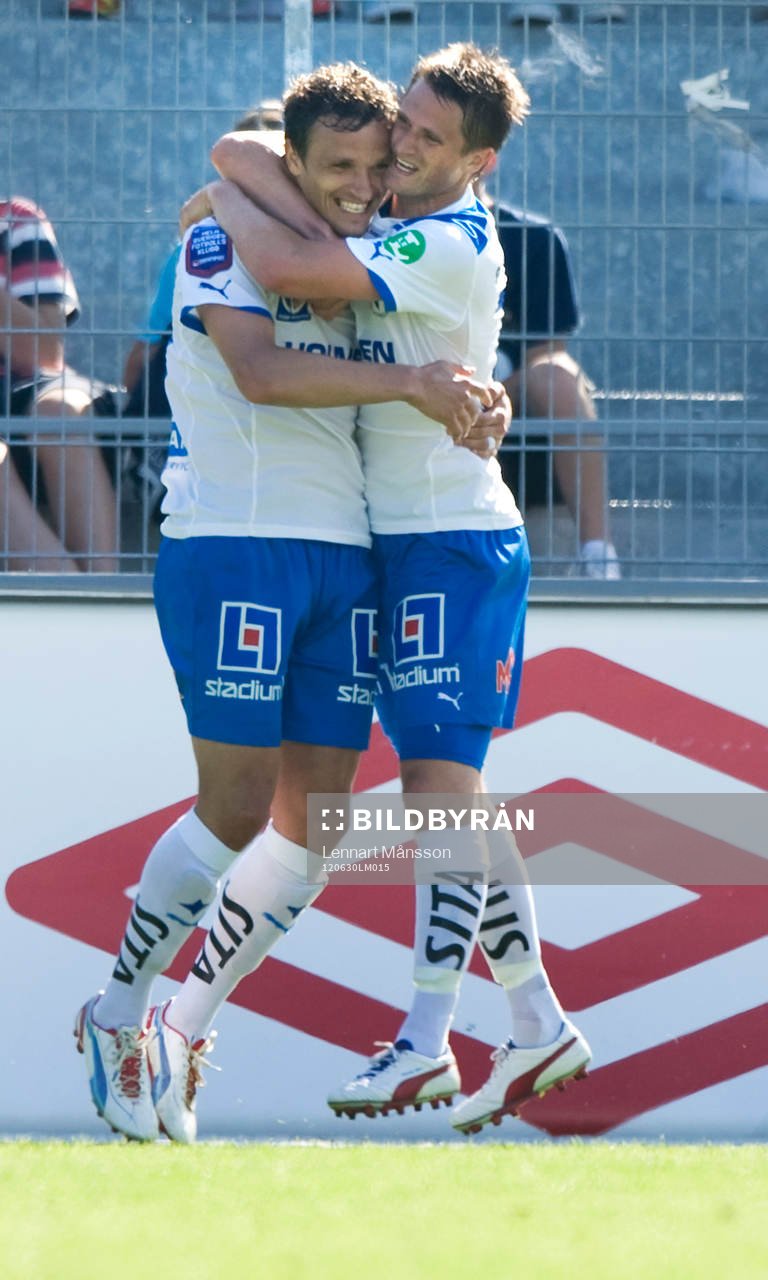 0-2 Shpetim Hasani, Norrköping som grattas av Gunnar