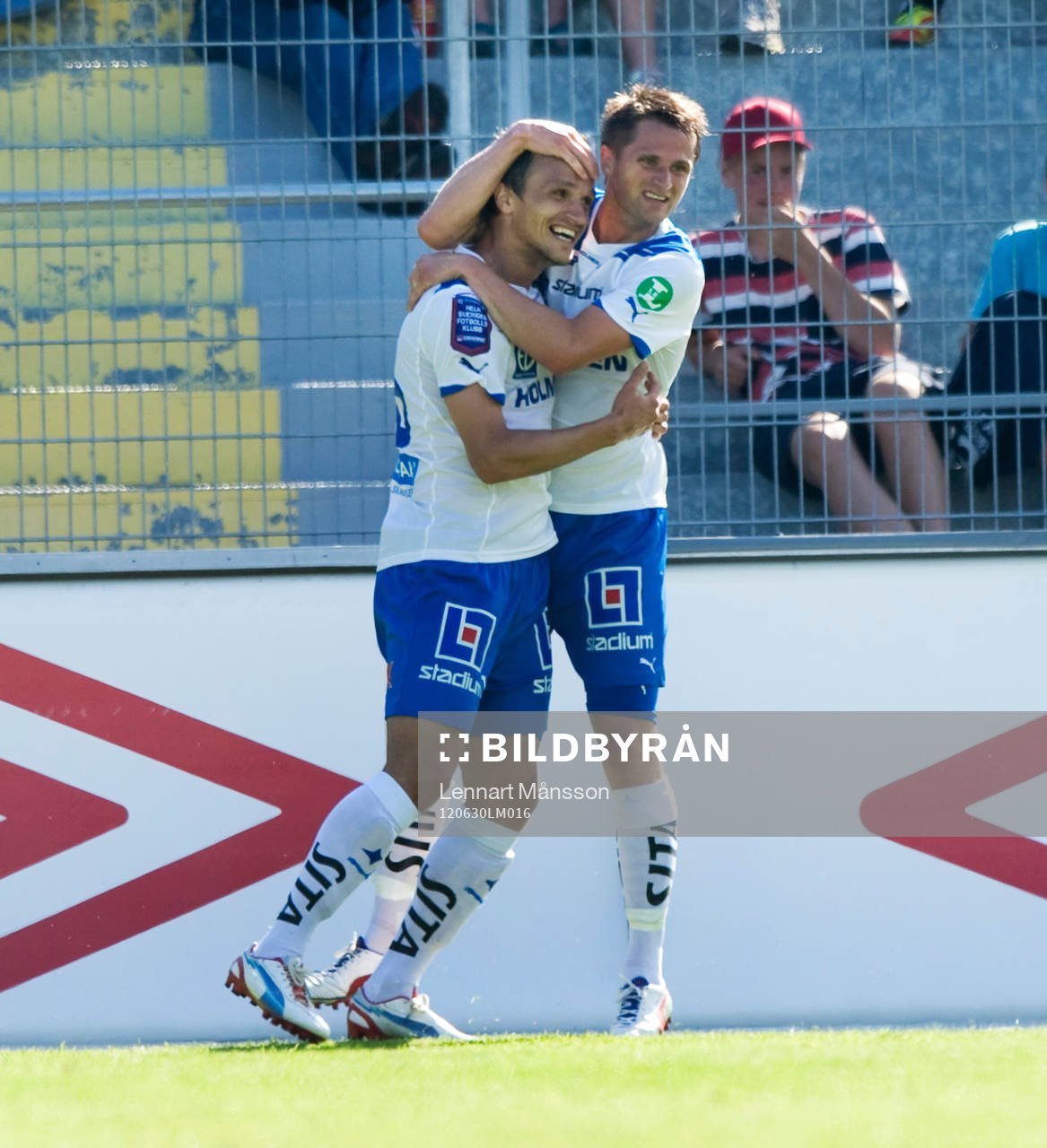 0-2 Shpetim Hasani, Norrköping som grattas av Gunnar