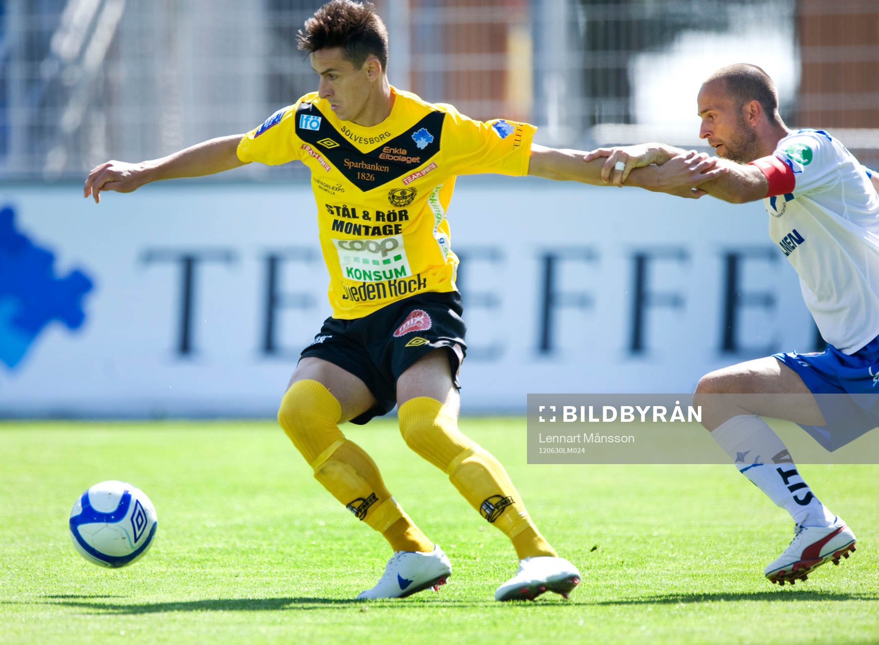 Haris Radetinac, Mjällby och Mattias Florén, Norrköping