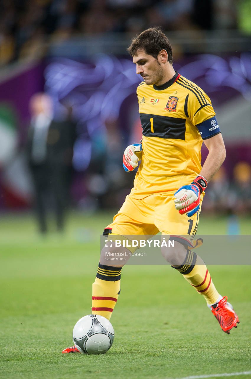 Iker Casillas, målvakt, Spanien
