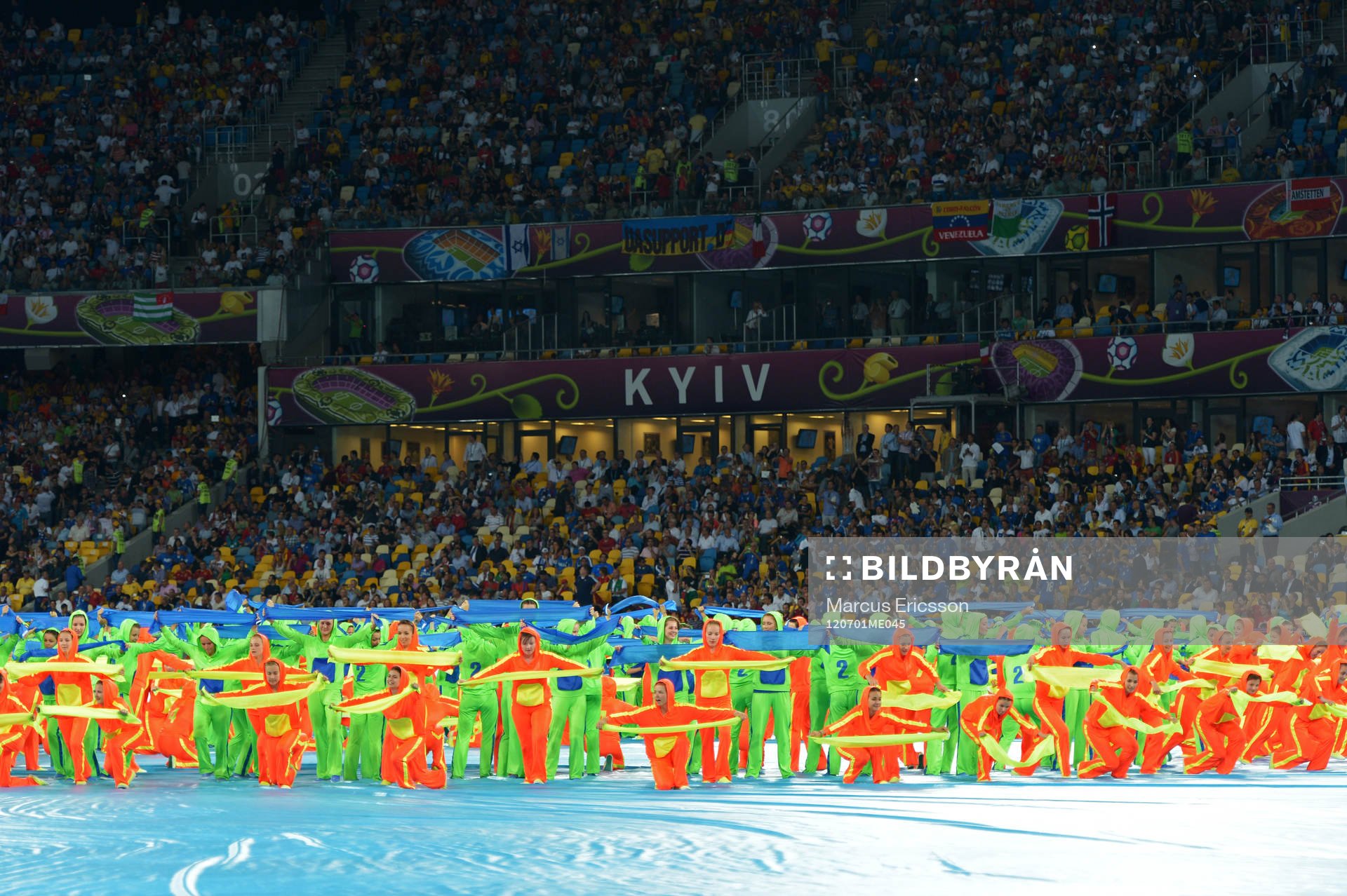 Inledande ceremoni, uppträde