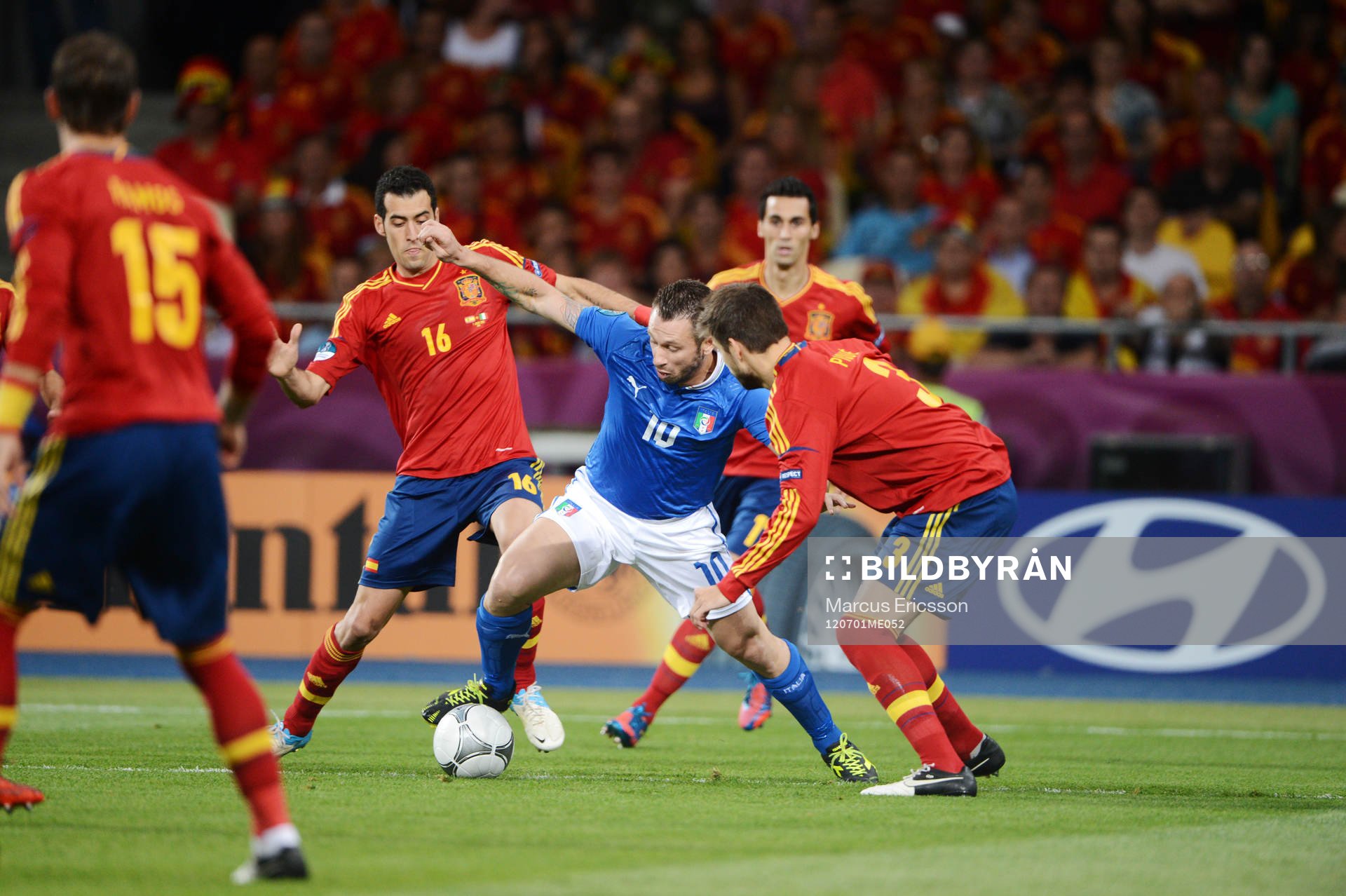 Antonio Cassano, Italien