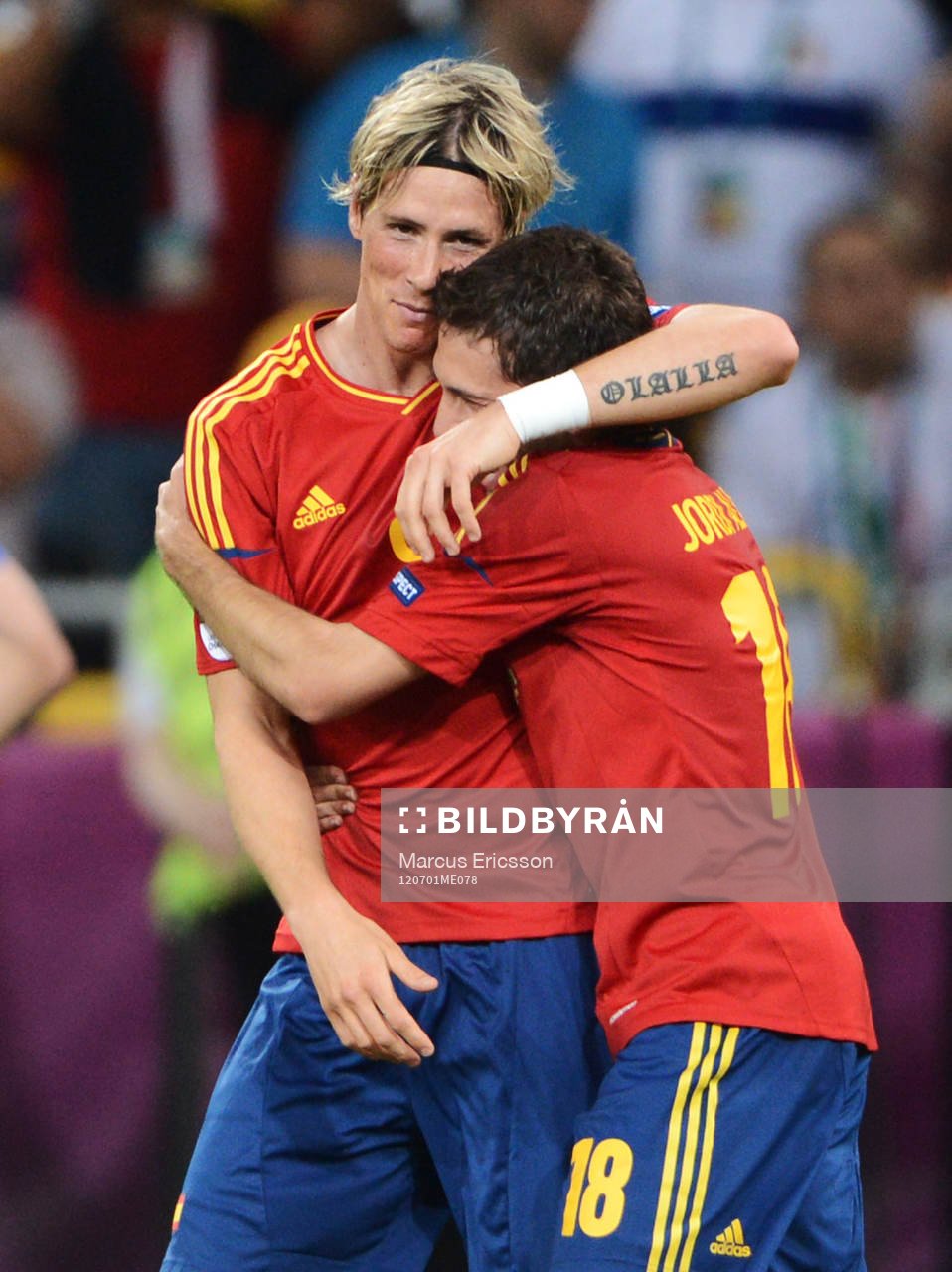 Fernando Torres, Spanien, glädje, jubel