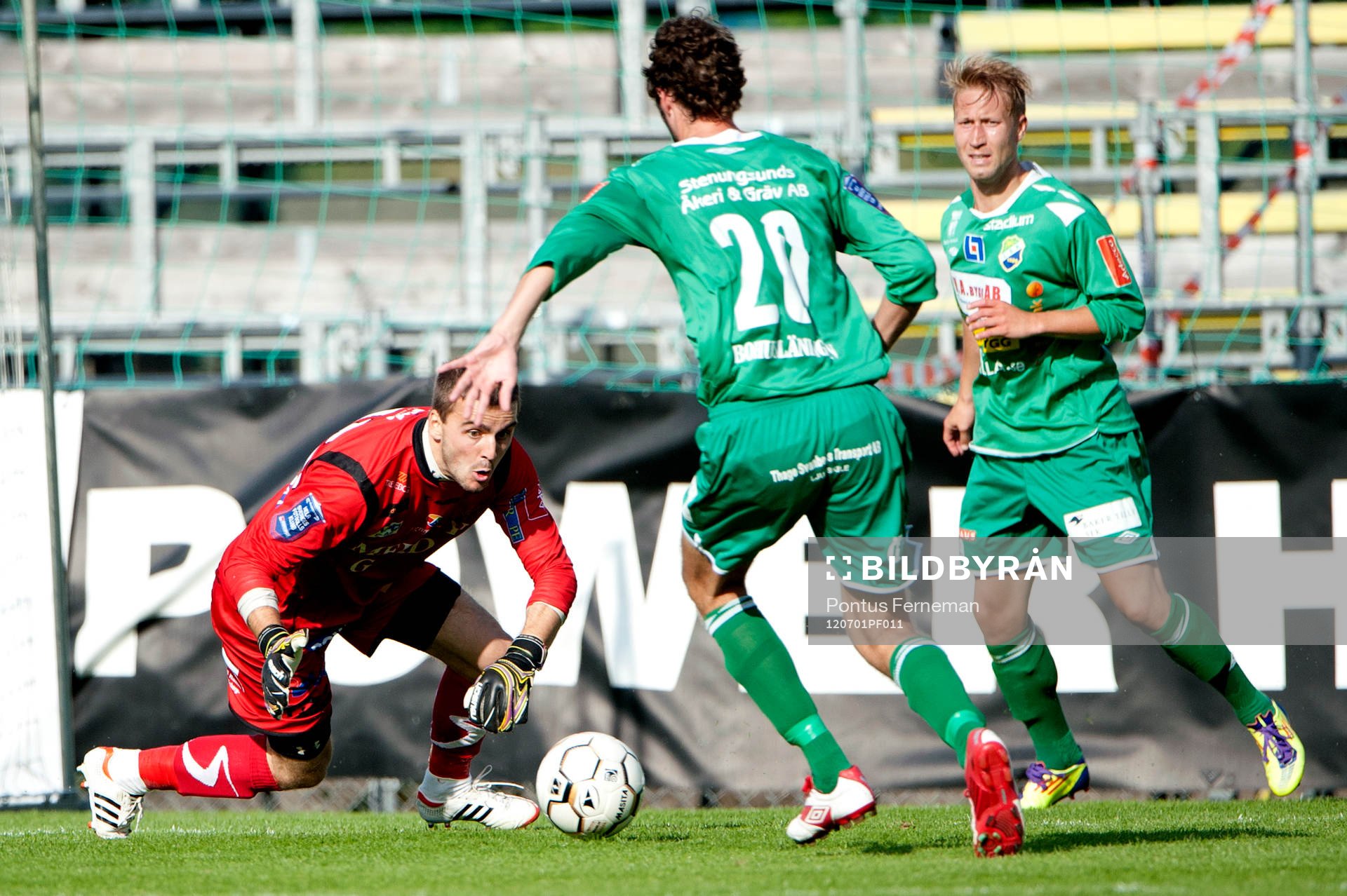 Zlatan Azinovic, målvakt, Trelleborg, Tobias Mikaelsson,