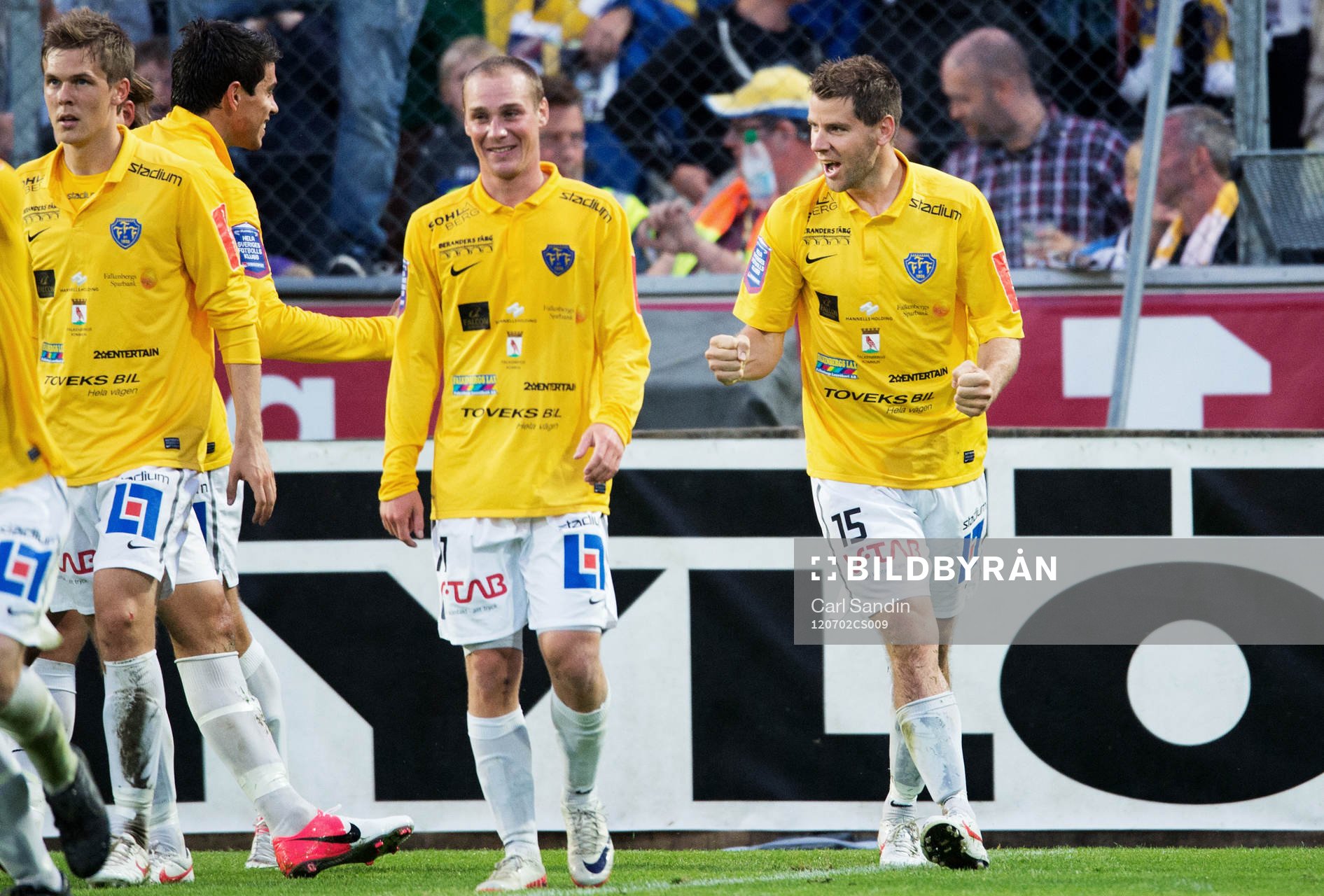 Stefan Rodevåg, Falkenberg, jubel, 1-1