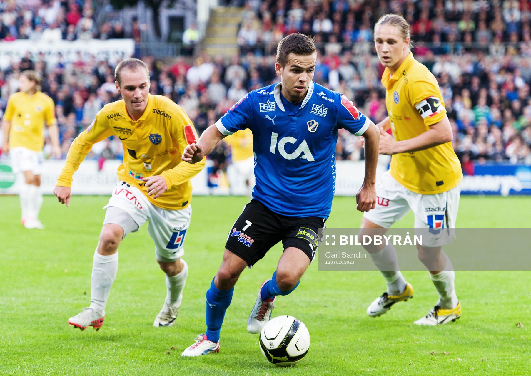 Emil Jensen, Falkenberg, Kristinn Steindorsson, Halmstad,