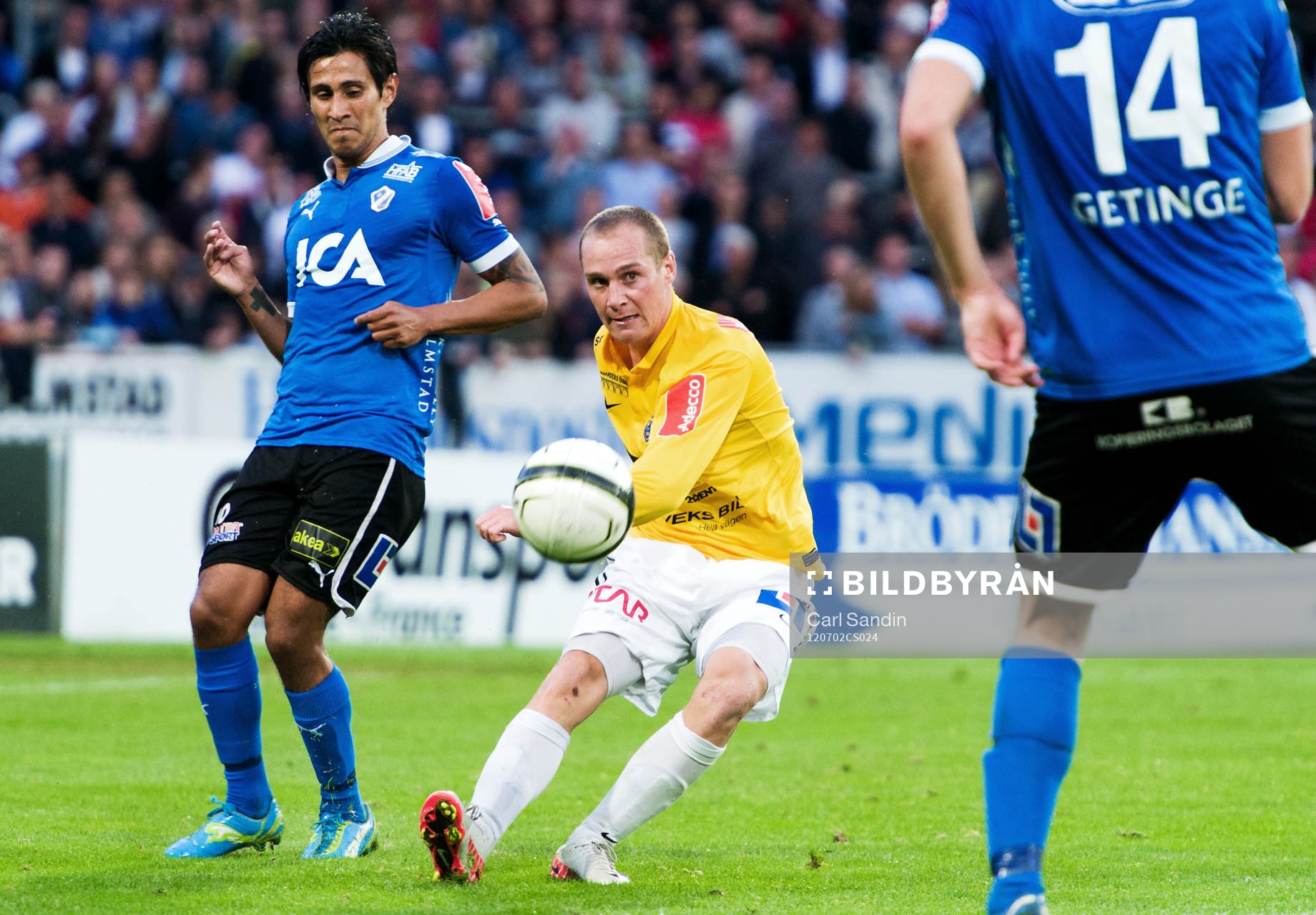 Antonio Rojas, Halmstad, Emil Jensen, Falkenberg