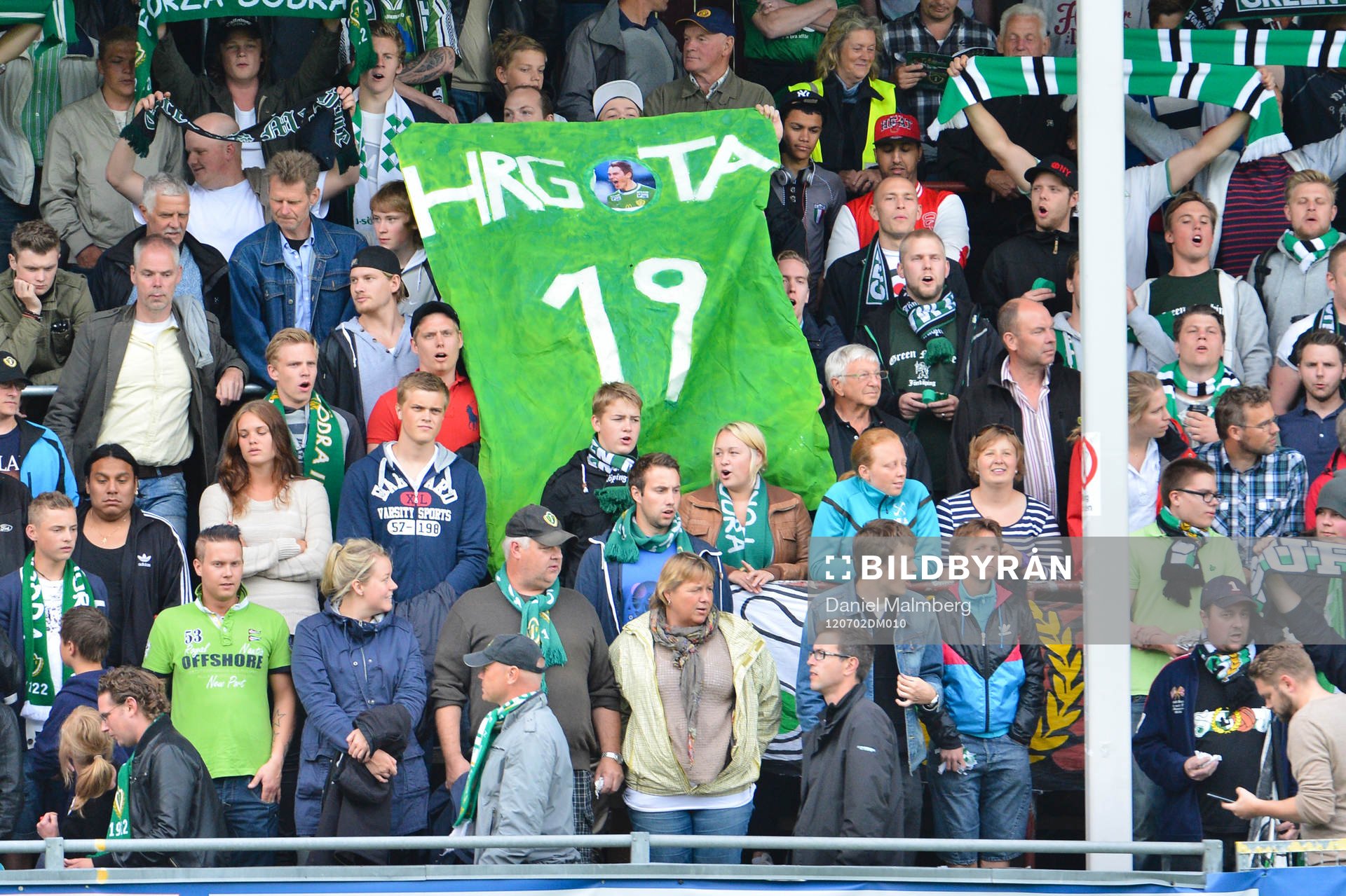 Publiken hyllar Branimir Hrgota, Jönköping
