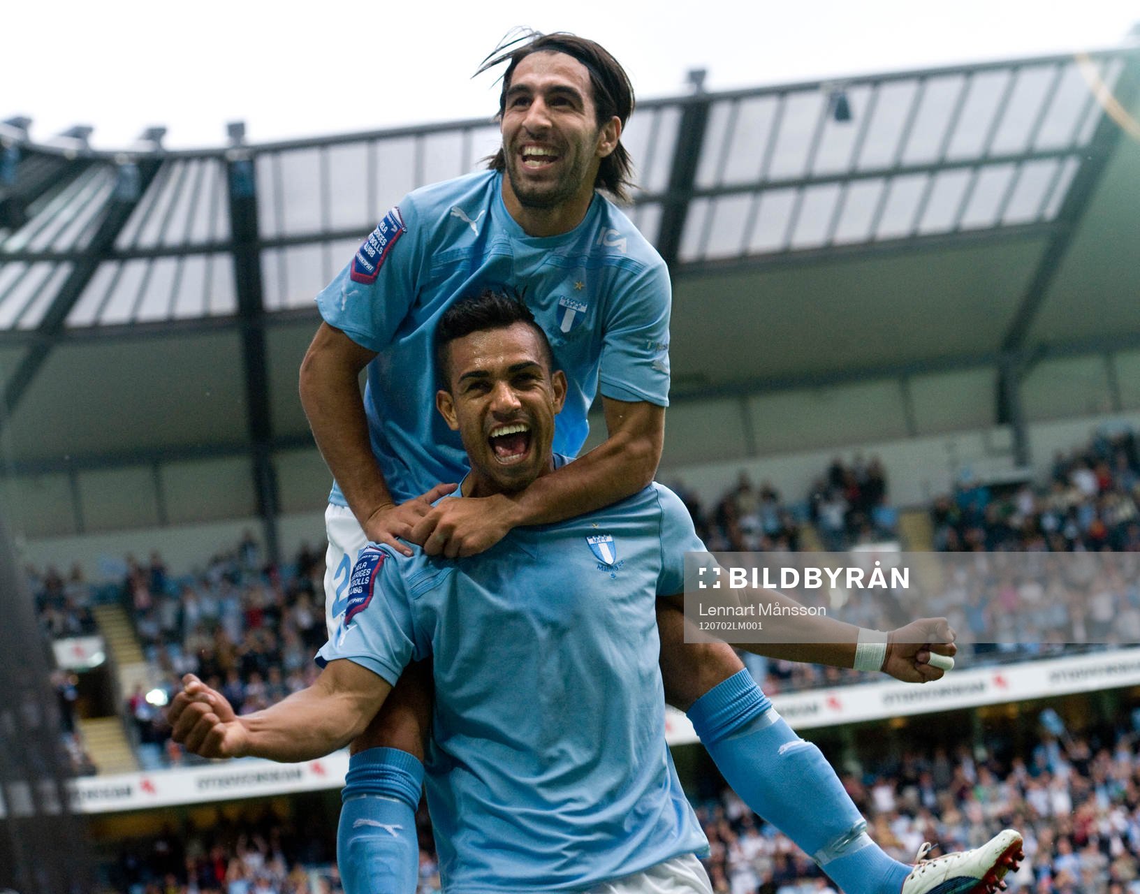 1-0 Wilton Figueiredo, 2-målsskytt, jubel med  Jimmy