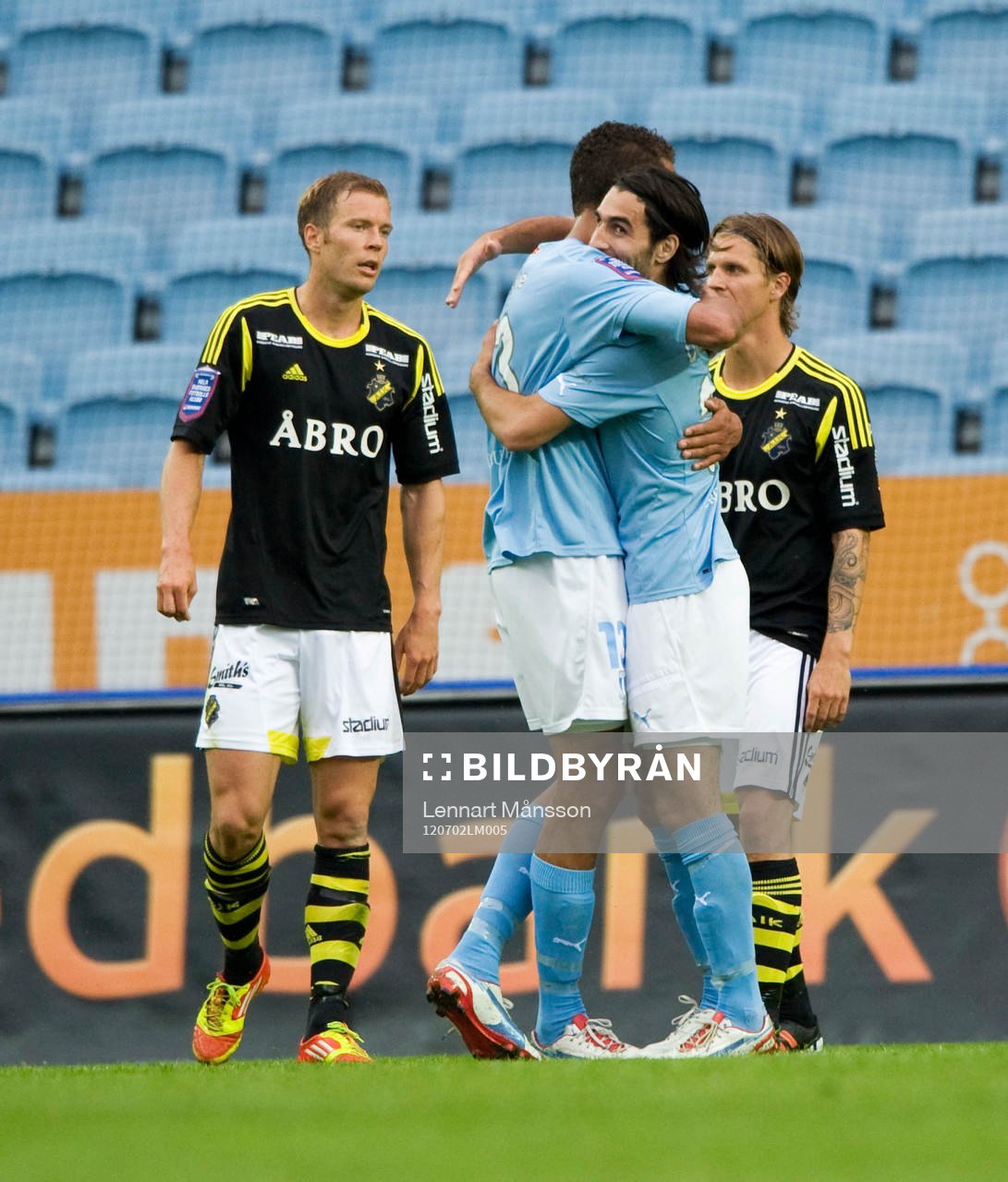 4-0 Jimmy Durmaz, Malmö, jubel och AIK depp