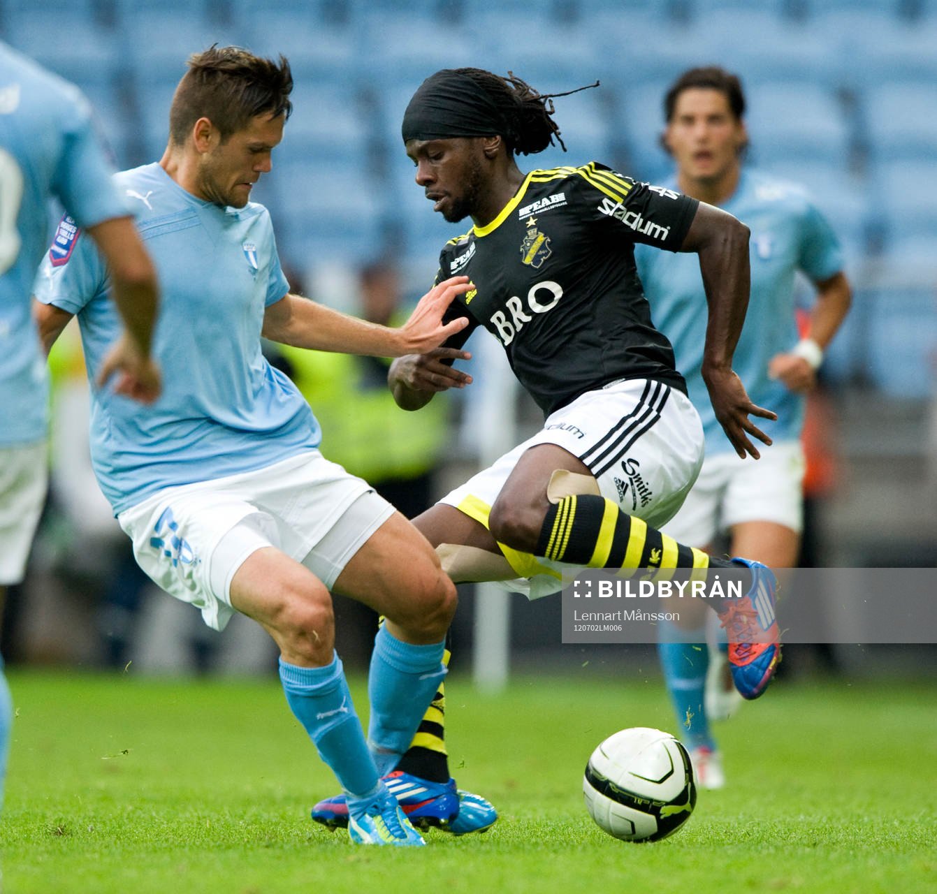 Ivo Pekalski, Malmö och Martin Mutumba, AIK
