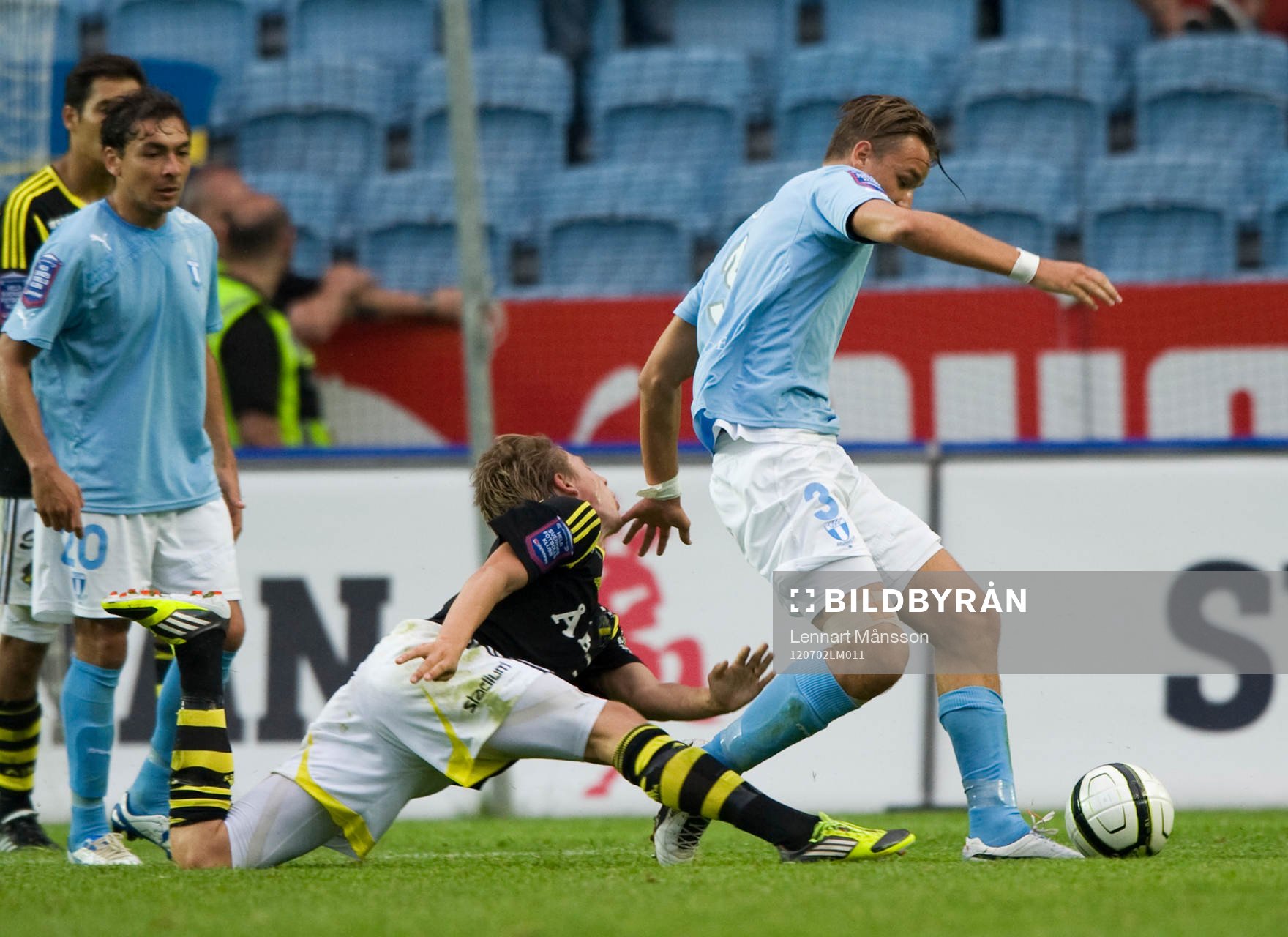 Jasmin Sudic, Malmö, fick AIK på fall