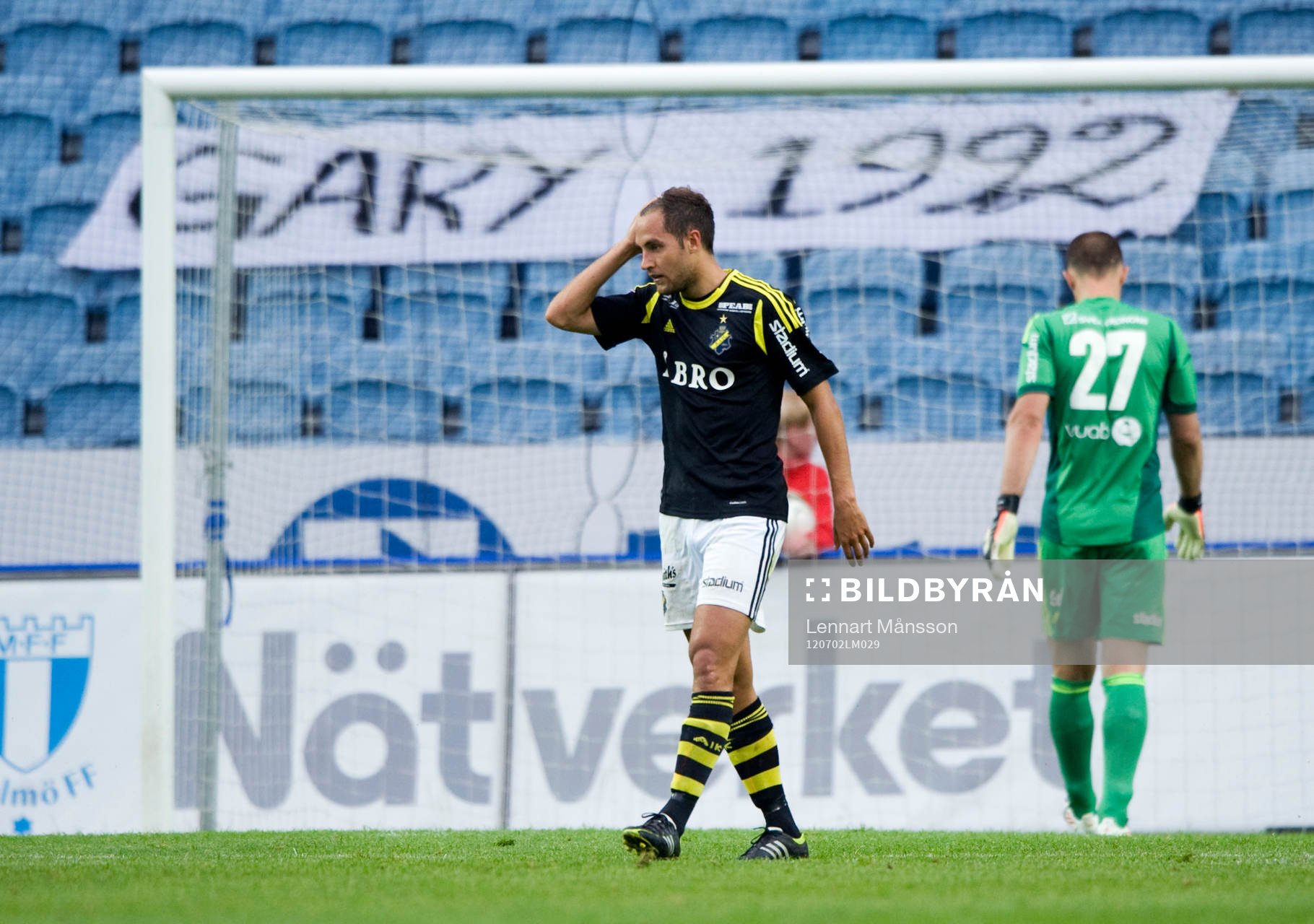 4-0, AIK depp, Gary Sundgren hade behövts