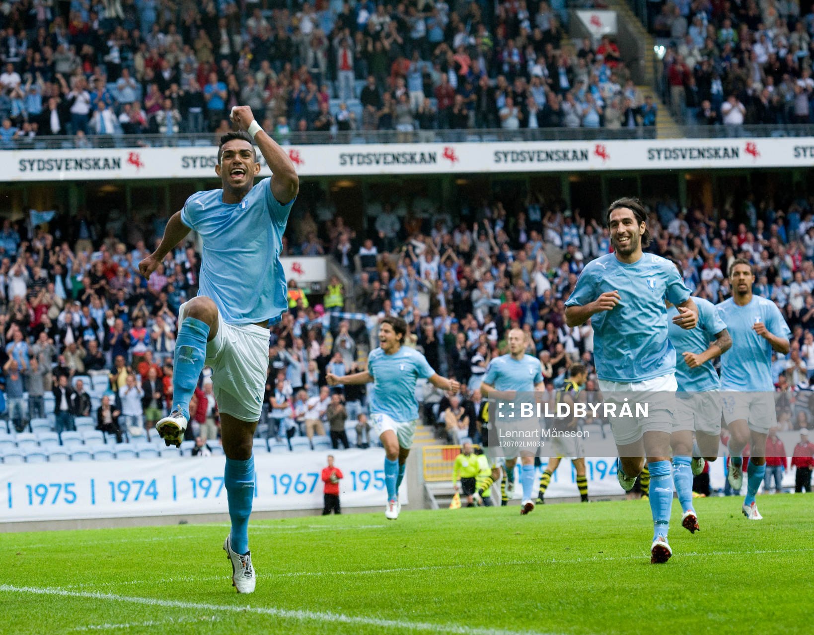 1-0, Wilton Figueiredo, Malmö, jubel