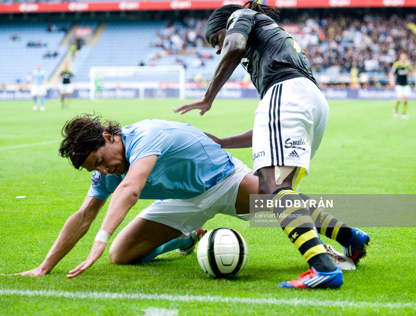 Miiko Albornoz, Malmö och Martin Mutumba, AIK
