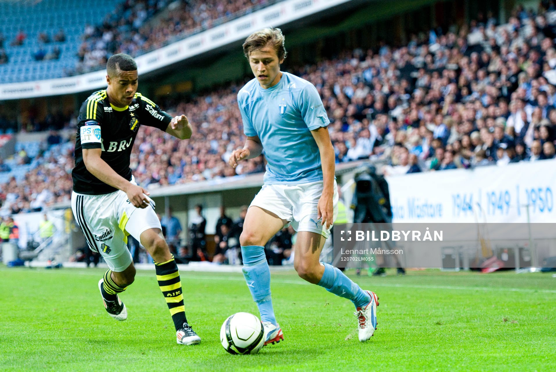 Simon Thern, Malmö och Robin Quaison, AIK