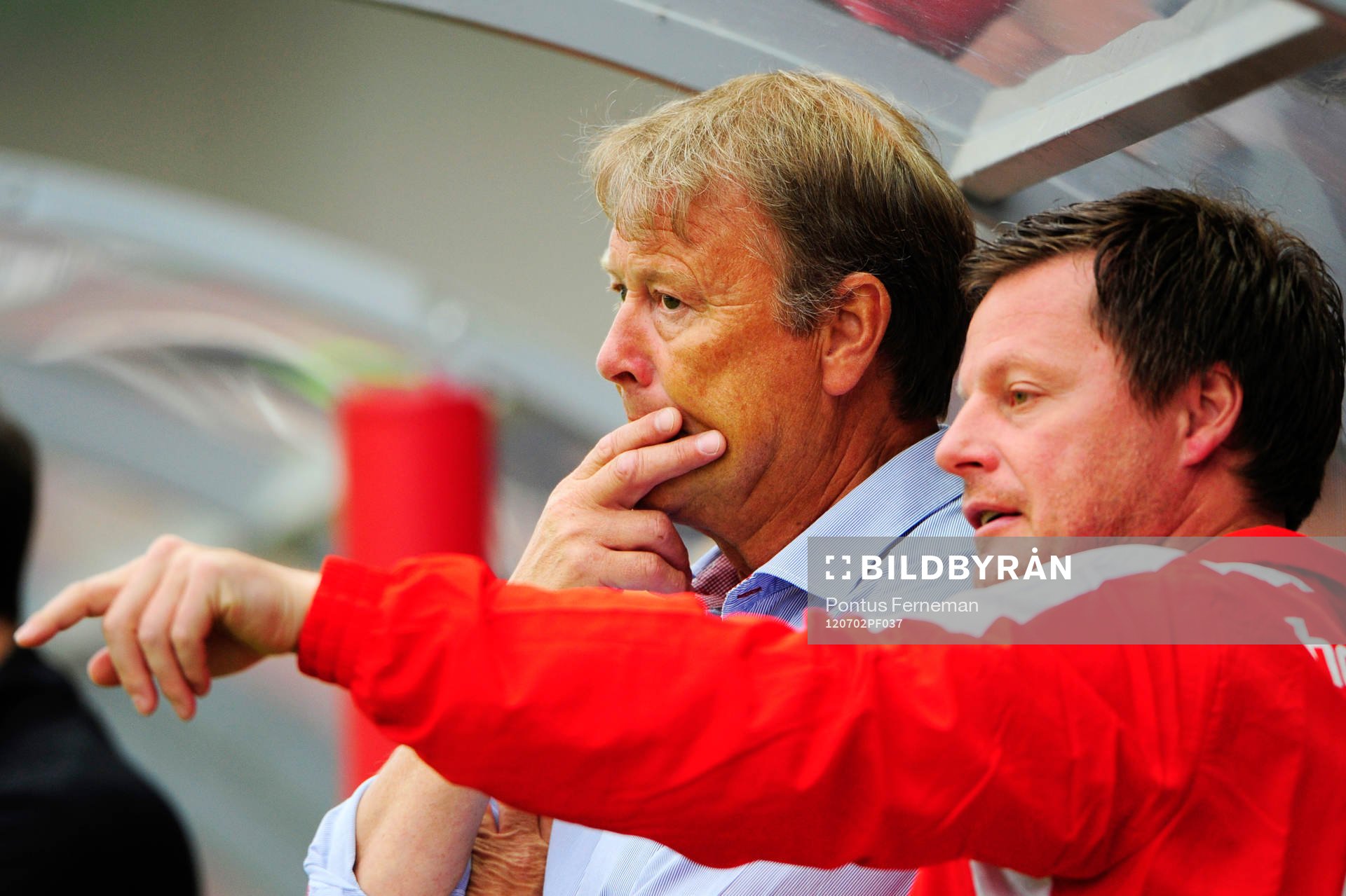 Helsingborgs nya tränarduo, Åge Hareide, tränare och
