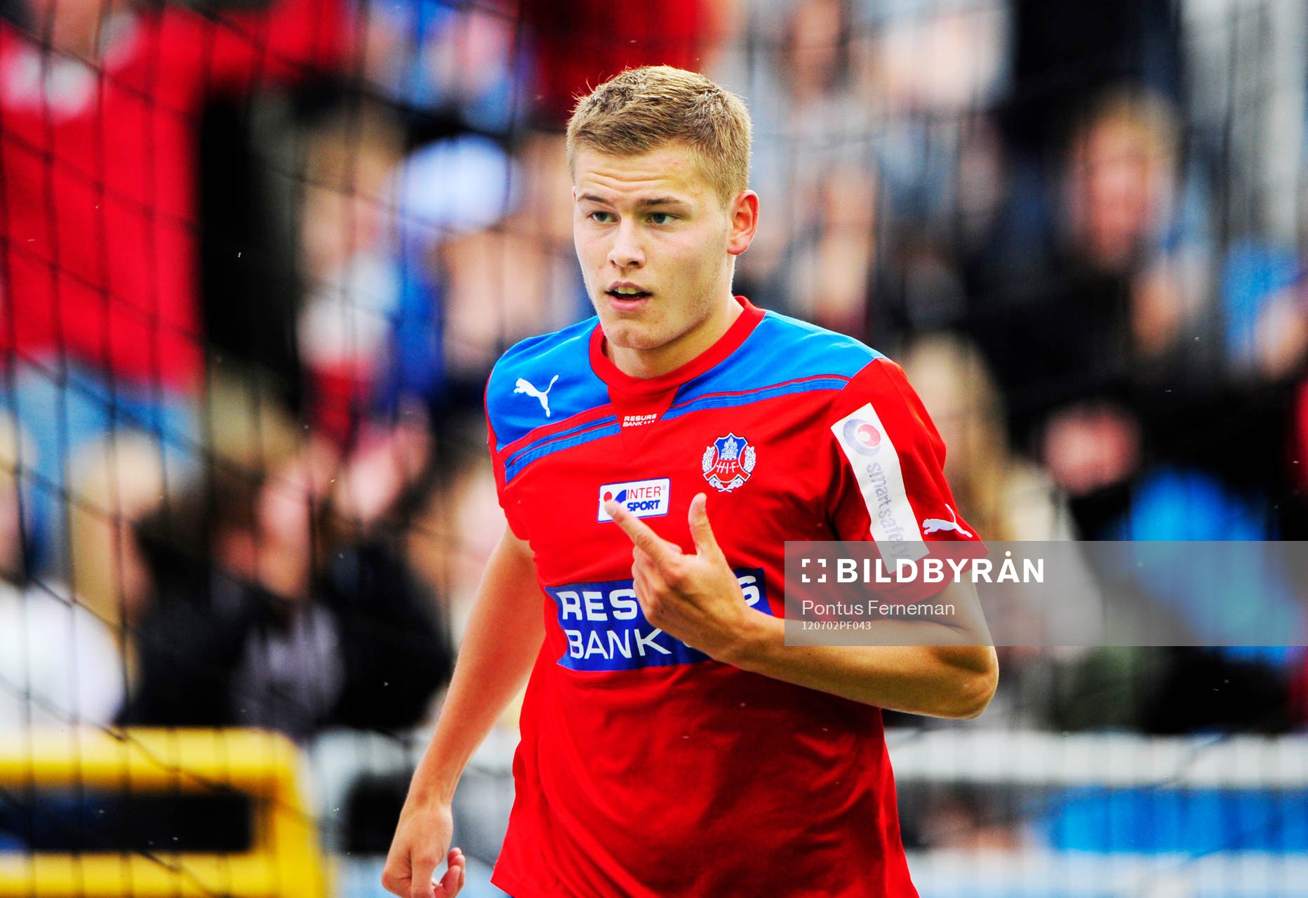 Alfred Finnbogason, Helsingborg, glädje, jubel