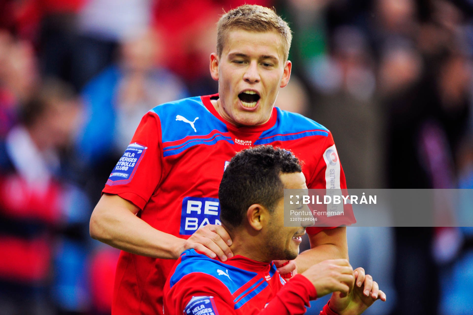 Alfred Finnbogason, Helsingborg, glädje, jubel