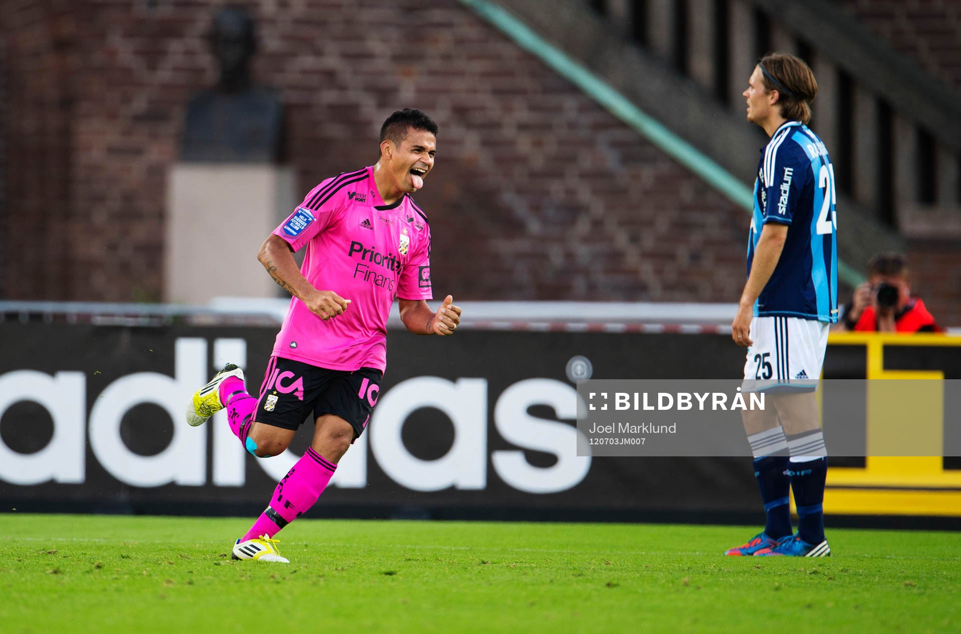 Daniel Sobralense, IFK Göteborg, jublar