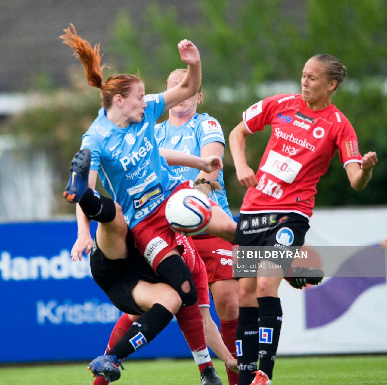 Maria Rönnbäck, målvakt, Piteå, undantryckt i tuff duell