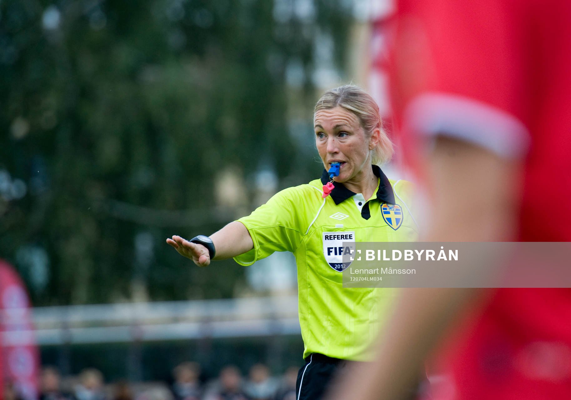 Sara Persson, domare