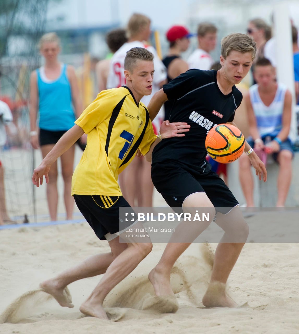 Fotboll, beachfotboll, P97, final, IFK Hässleholm - Wash